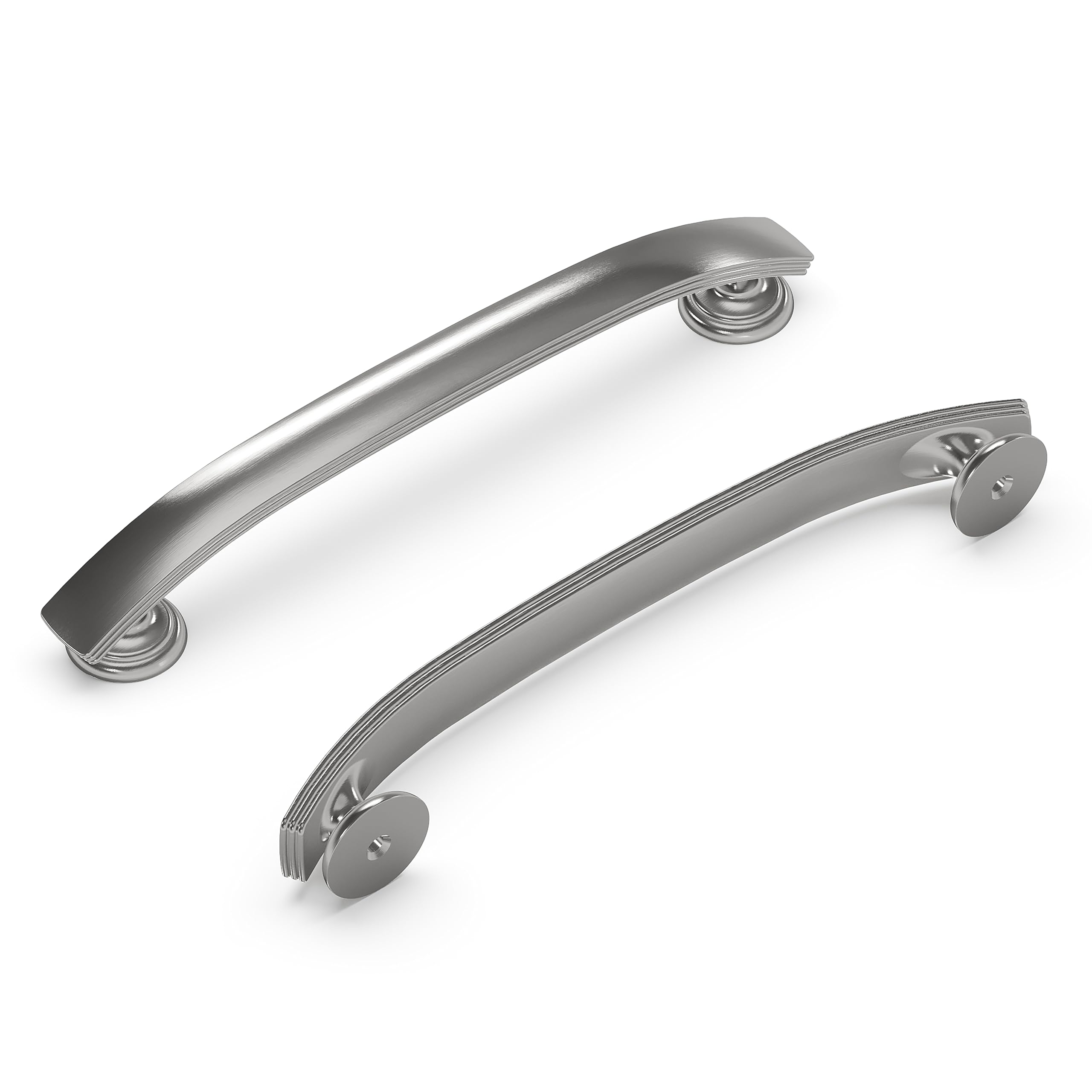 Paquete De 5 Tiradores De Gabinete De Cocina De N Cleo S Lido De Hickory Hardware Manijas De Gabinete De Lujo Herrajes Para Puertas Y Cajones D~p115446291