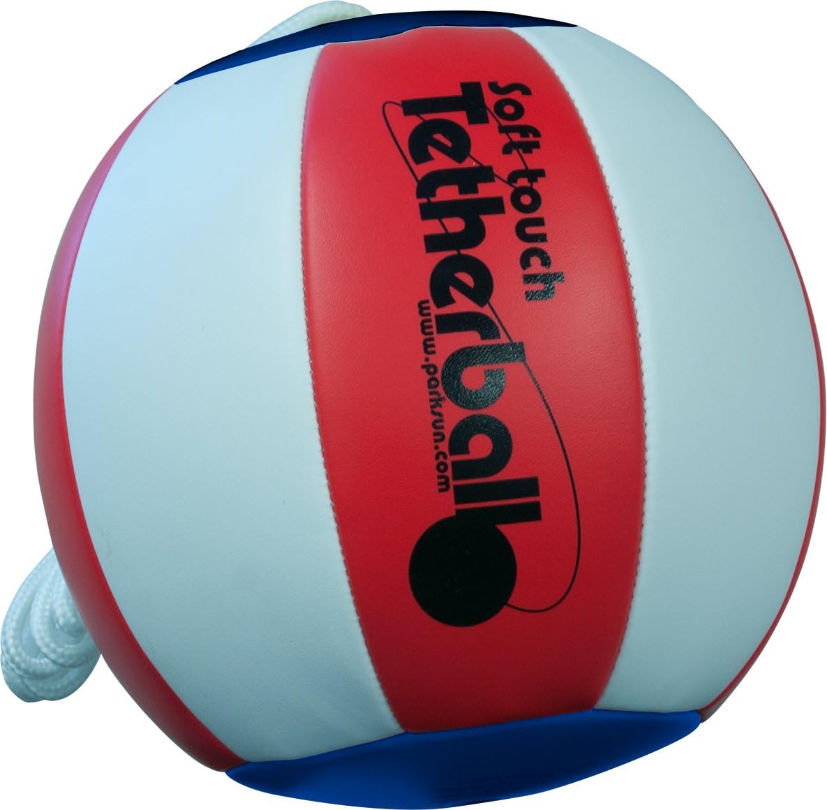 Park & Sun Sports Soft Touch Tetherball with 7' Nylon Cord and Clip