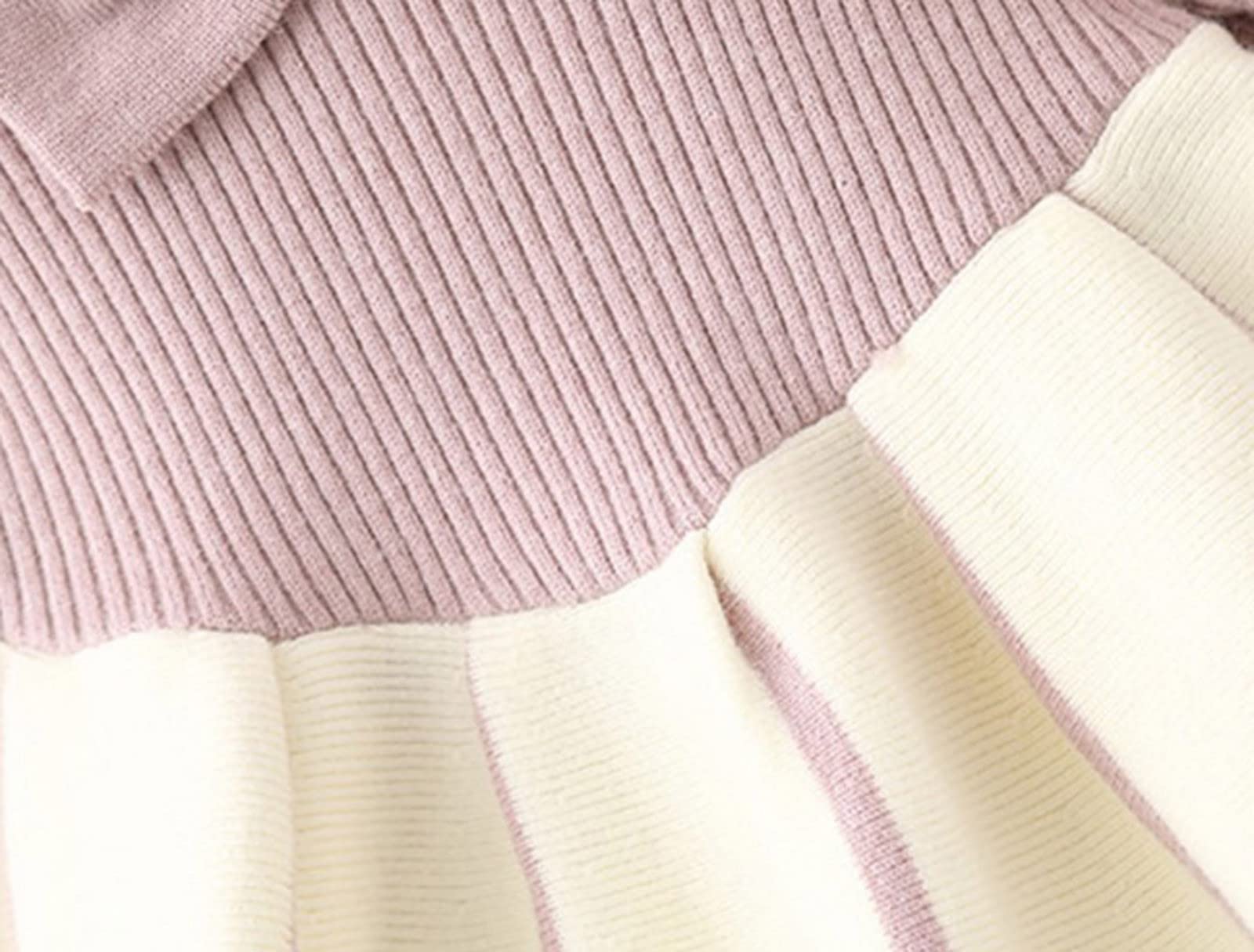 Para niñas festivas niños pequeños niños pequeños bebé niña manga larga patchwork Bowknot suéter princesa vestido trajes en línea damas