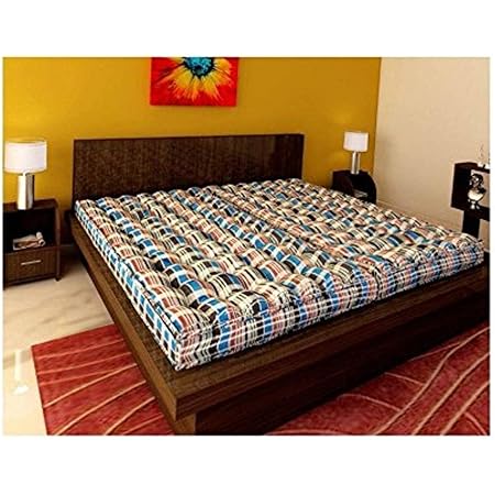 Sale Active Soft White Cotton Filled Foldable Mattress | Single Bed Rui ka Gadda (6 x 3 Feet or ...