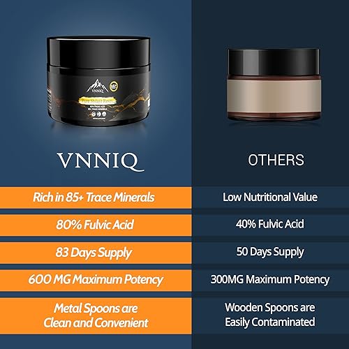 Miniatura 5 de Pure Shilajit  Resina Shilajit 100% orgánica del Himalaya  Ácido fúlvico de grado dorado de alta potencia con suplemento mineral de 85+ traza para