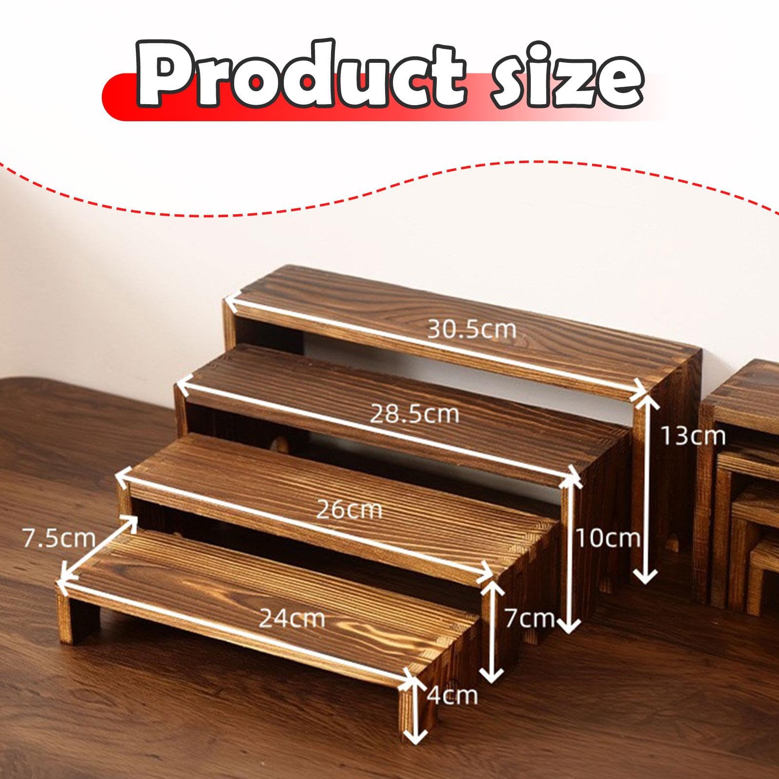 Präsentationsständer, Parfüm Und EAU Organizer, 4 Stöckiges Regal für Figuren, Puppen, Sammlerstücke, Bastelbedarf, Zuhause