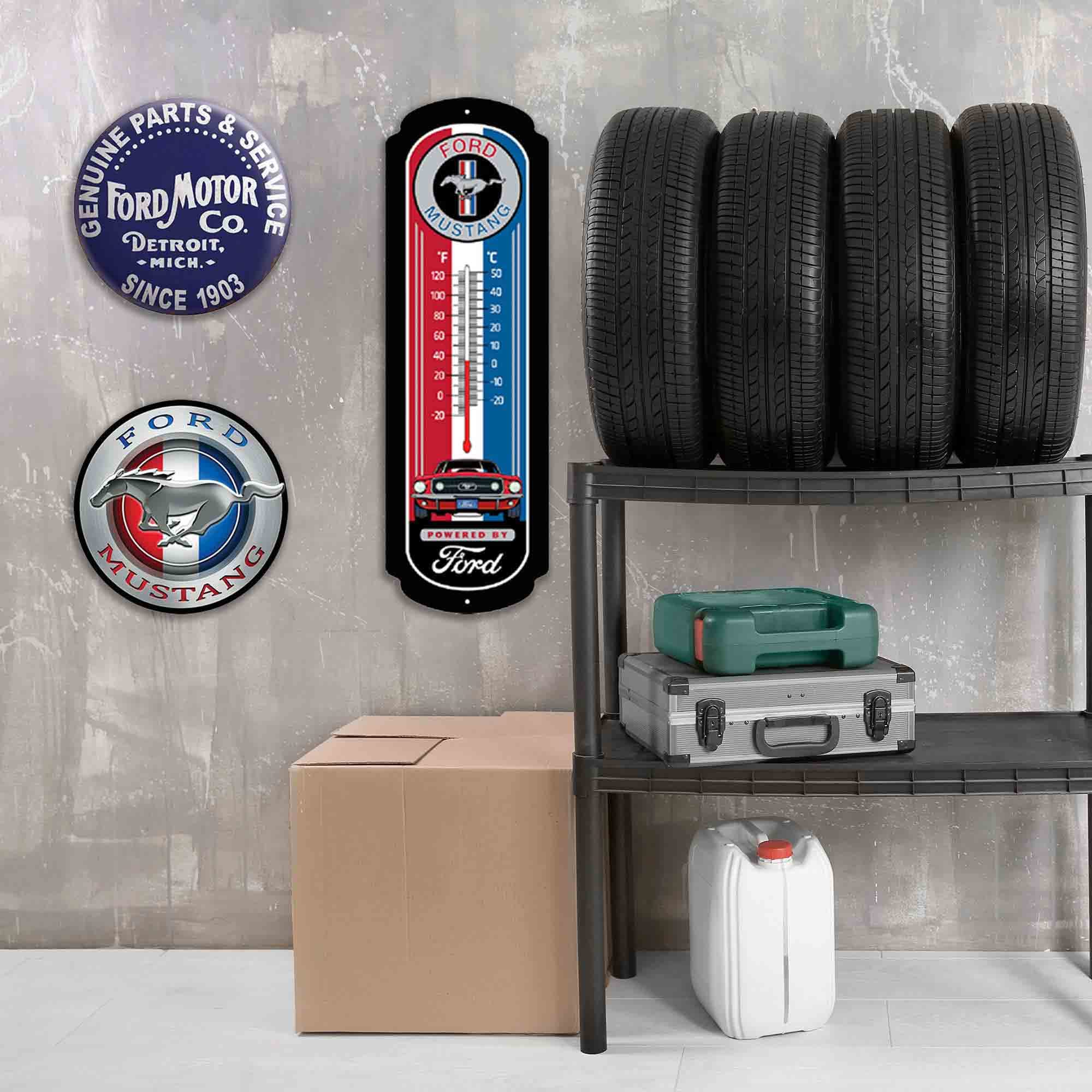 Amazon.com: Ford Genuine Parts and Service Round Metal Button Sign