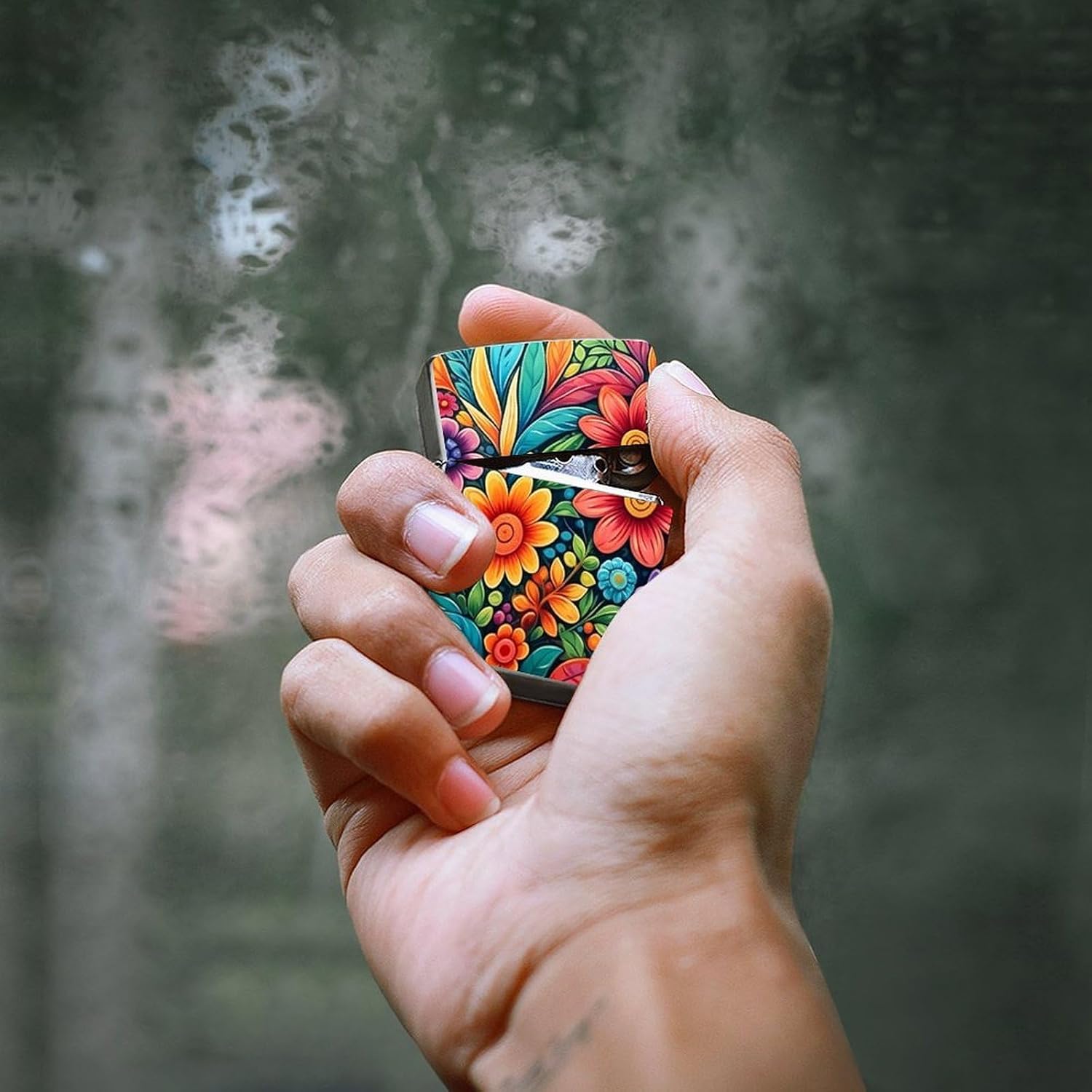 Colorful Boho Lighter Case Cover Lighter Shell