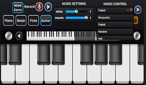 Real Piano Keyboard app