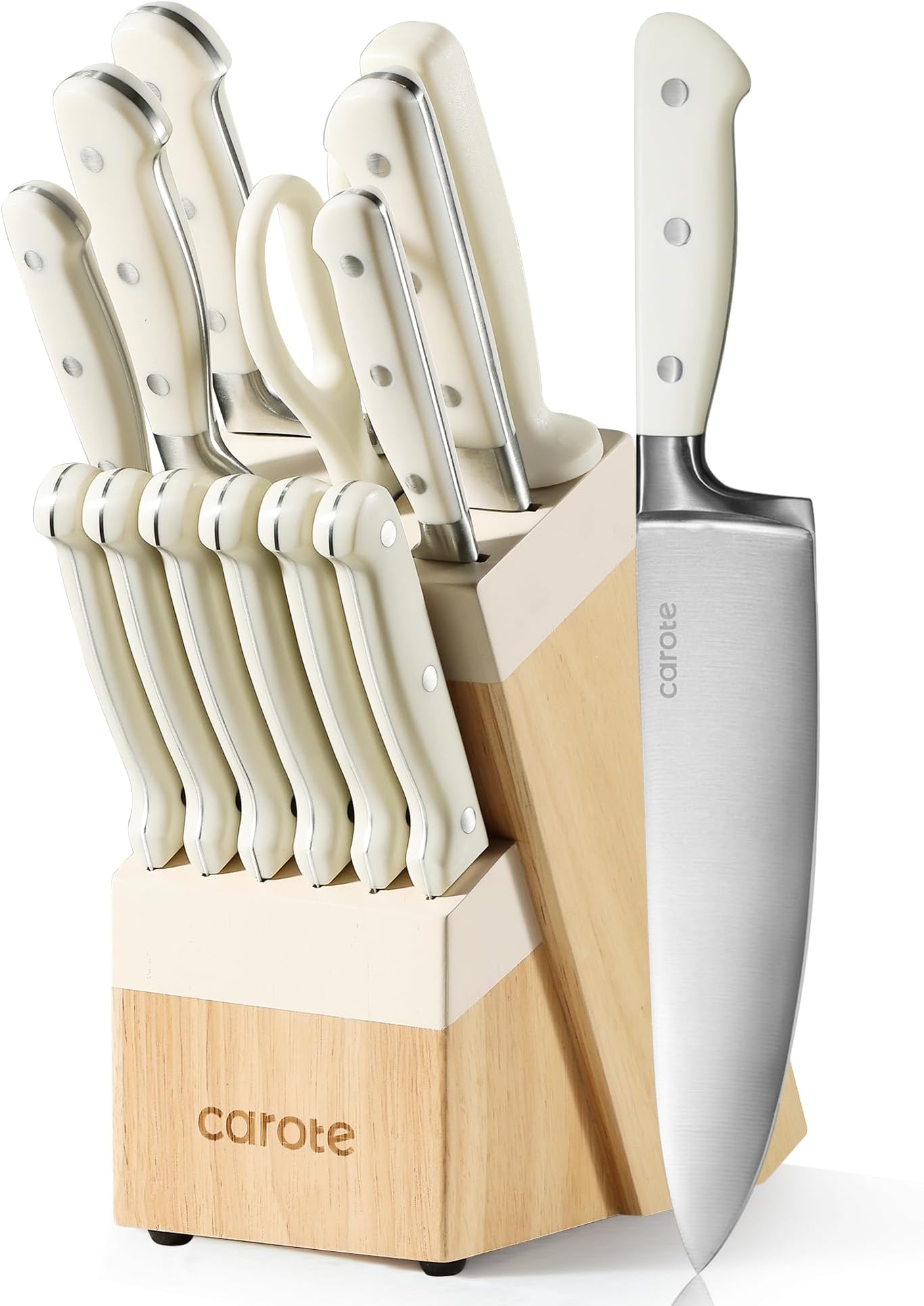 Martha Stewart Greeley 14 pc Triple Riveted Cutlery Knife