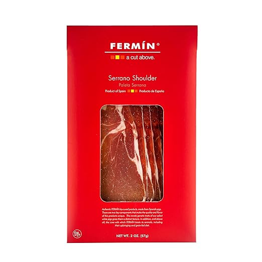 Sliced Paleta Serrano Ham, 2 oz by Fermin