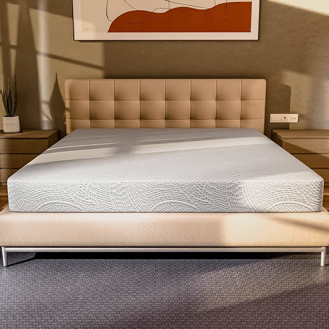 miasuite i sogni italiani Materasso 140x190 Sfoderabile, alto 14 cm - Semi Rigido, Indeformabile, Anallergico, Antiacaro. Sim H14