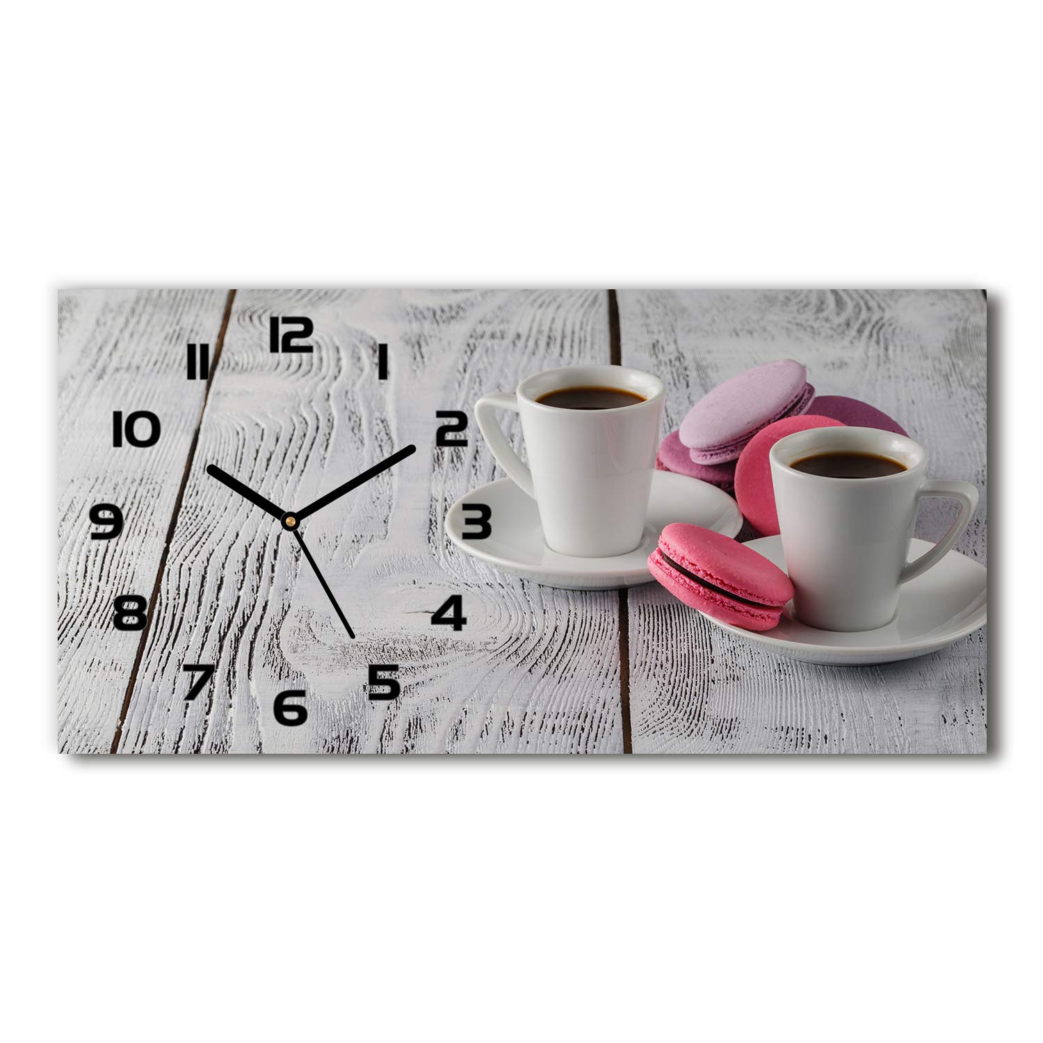 Horloge en verre silencieuse Tulup fini le bruit avec ce modèle design