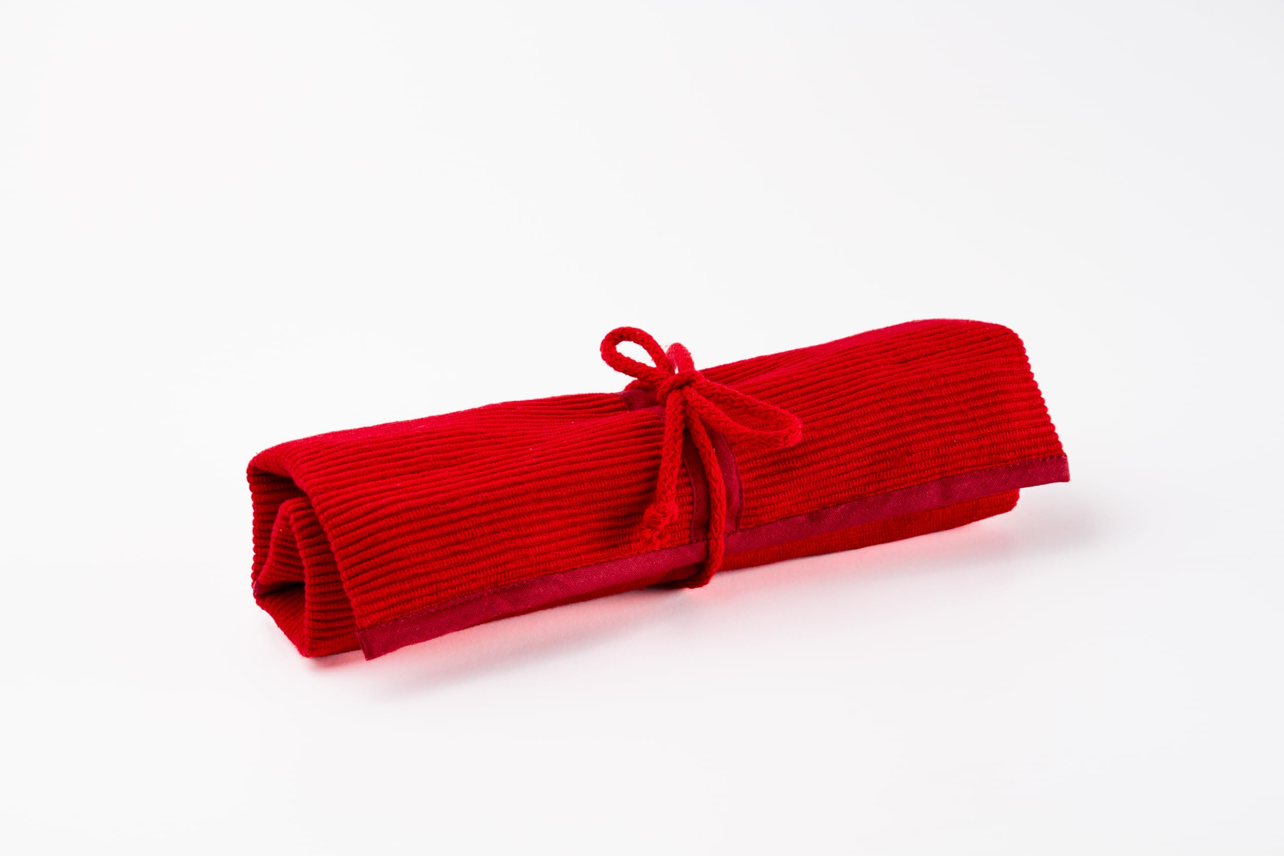 Estuche Waldorf de cera para Stockmar (rojo 12 bucles rellenos)