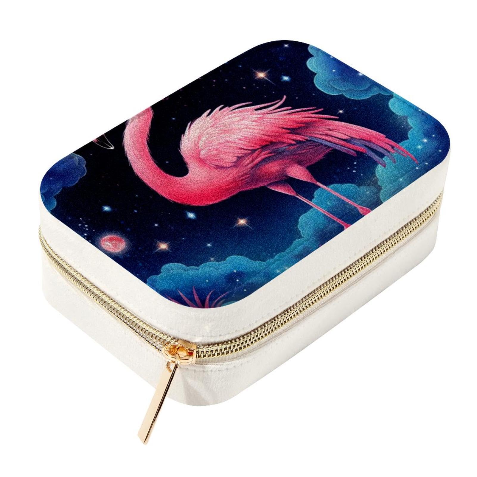 Rangement de voyage pour bagues et boucles d'oreilles compact