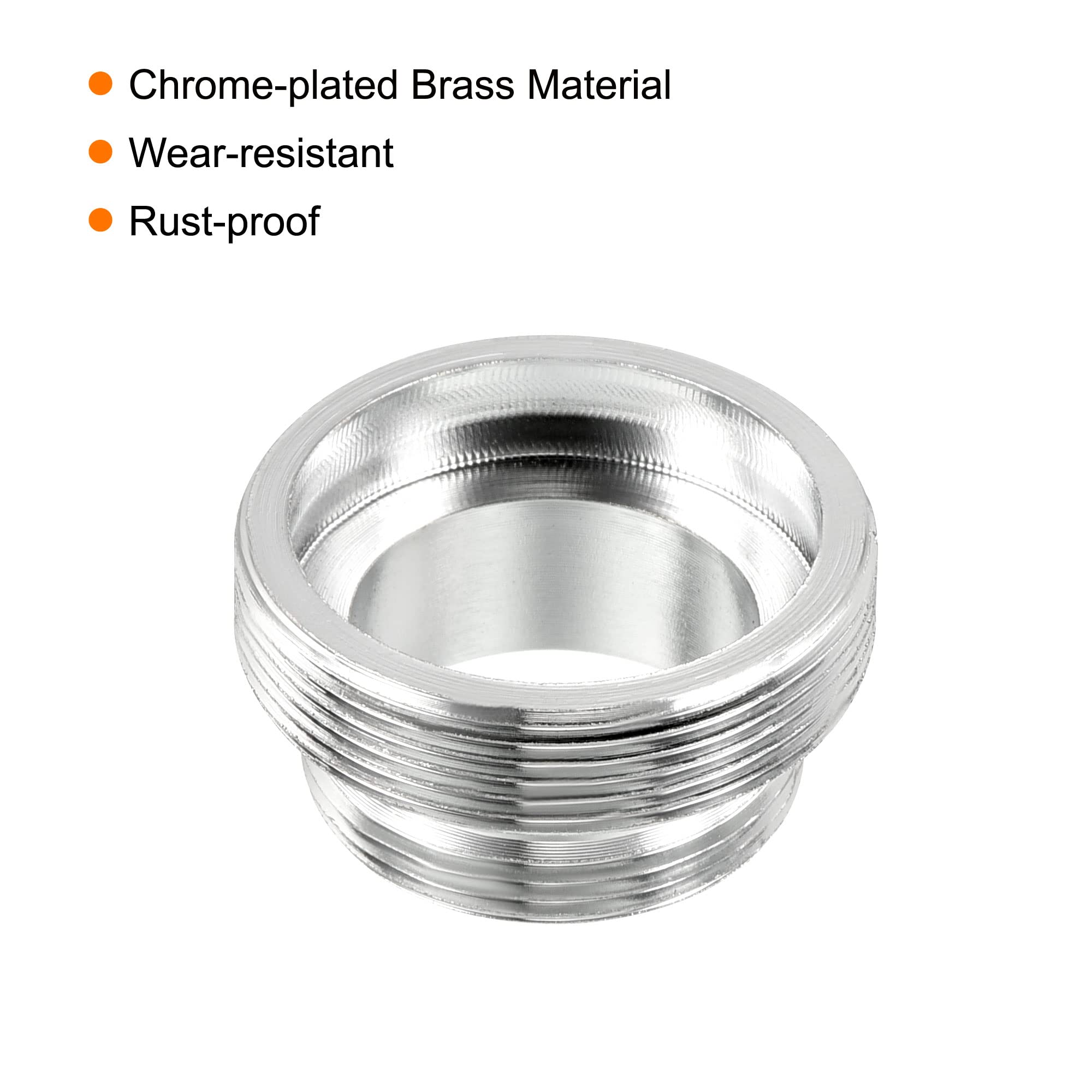 PATIKIL M28*1.0 Male to M22*1.0 Male Thread Faucet Adapter 