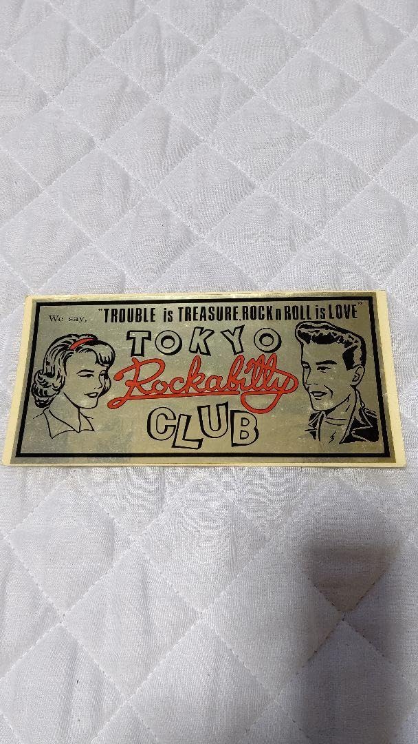 Tokyo Rockabilly Club ステッカー Tokyo Rockabilly Club ステッカー