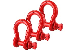 Bekith D Ring Shackles for Unstoppable Vehicle Recovery