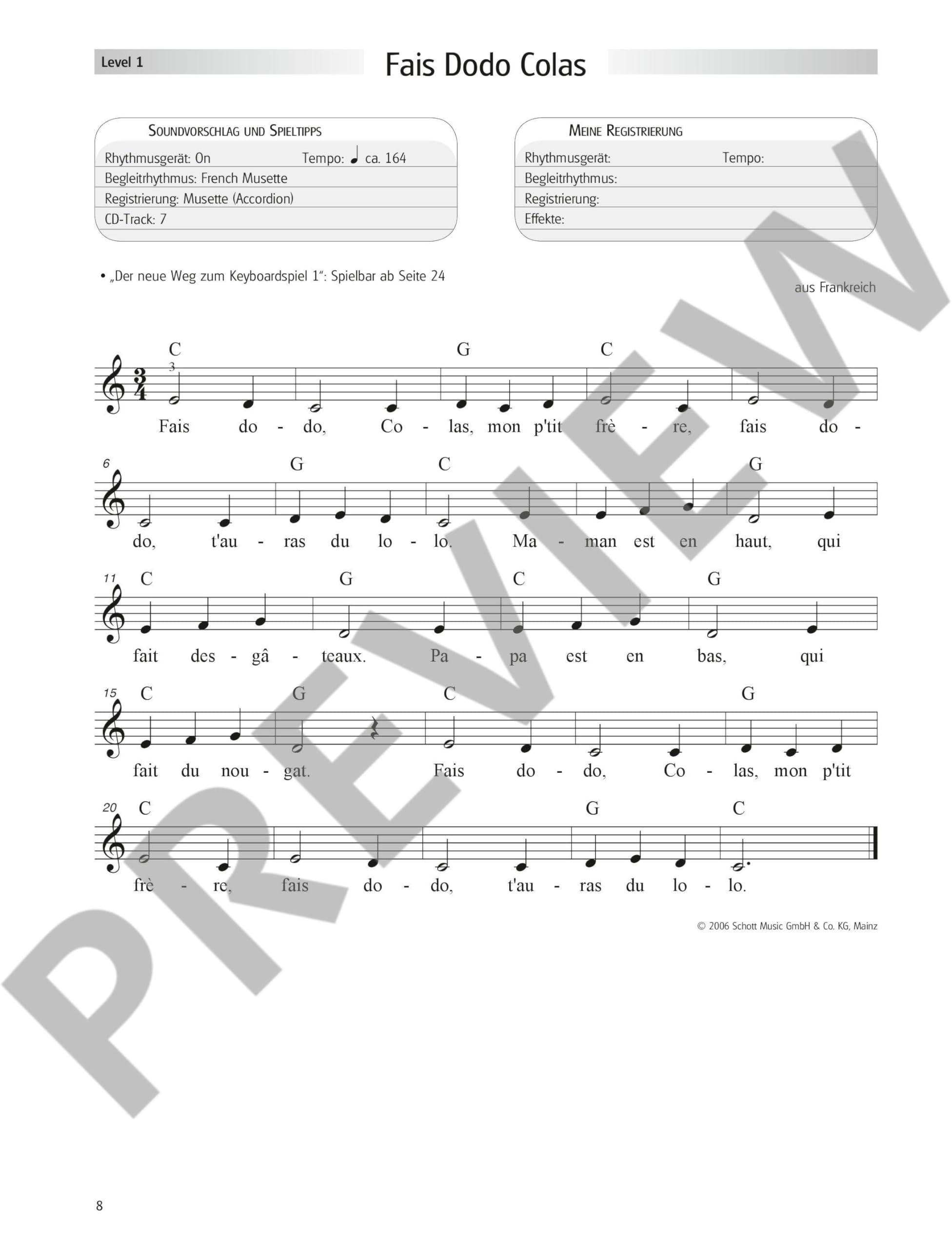 Songs & Sounds: 56 Arrangements. Spielheft zu "Der neue Weg zum Keyboardspiel 1". Band 1. Keyboard. Spielbuch. (Der neue Weg zum Keyboardspiel, Band 1)