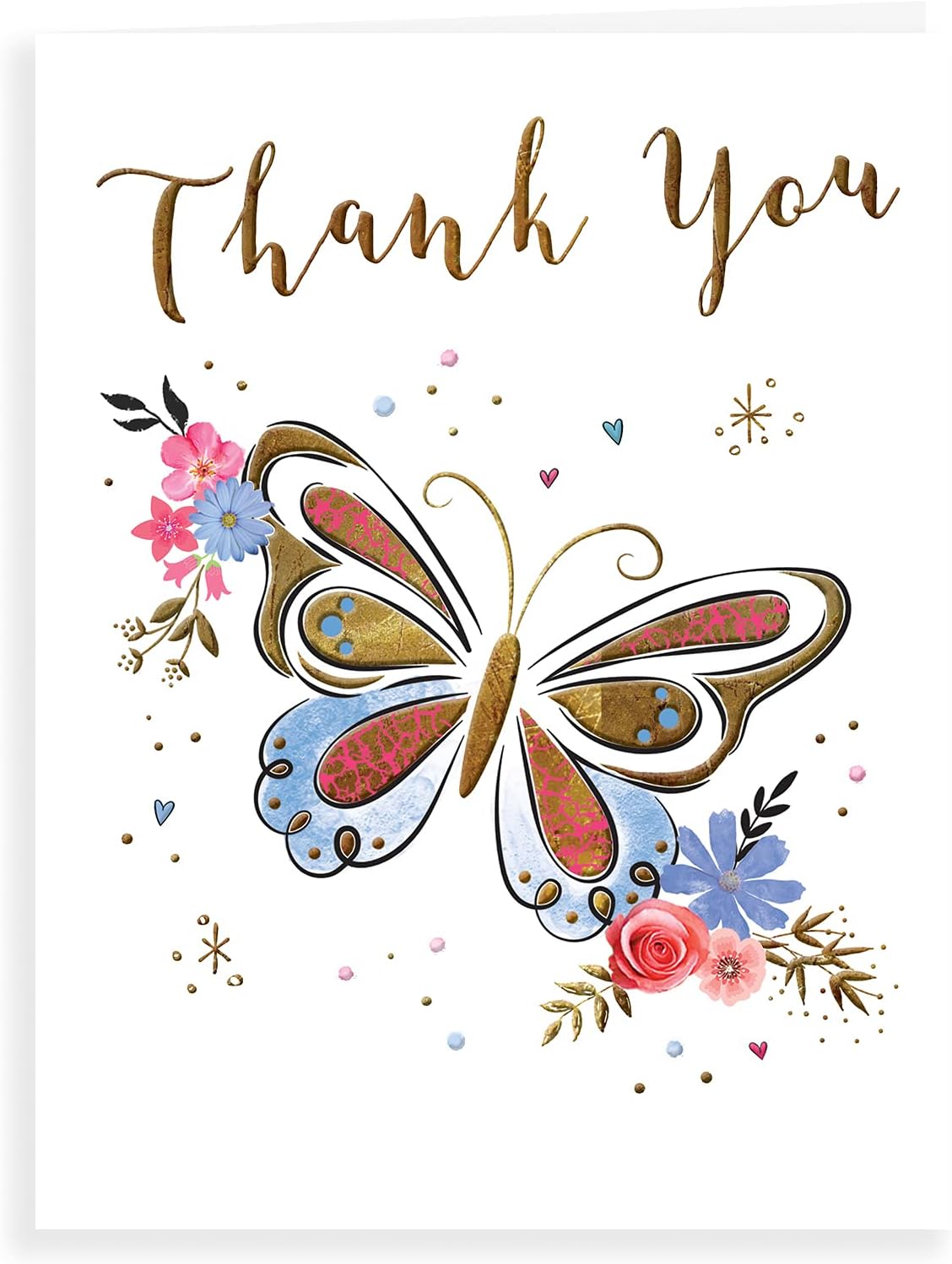 Piccadilly Greetings Regal Publishing Traditional Thank You Card Thank You - 9 x 6 inches