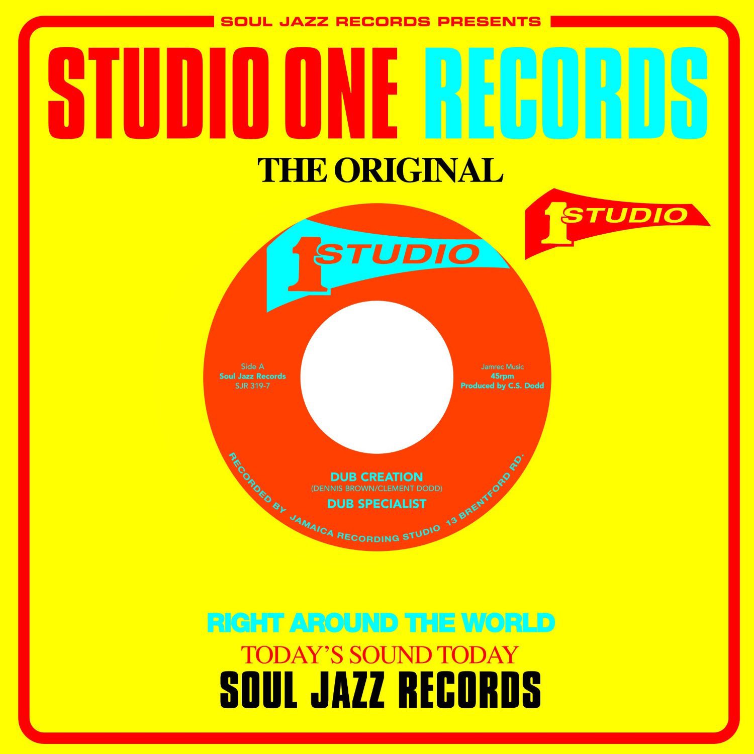 [Soul Jazz Records Presents Studio One 45s] Dub Creation/Alton's Groove [7" VINYL]