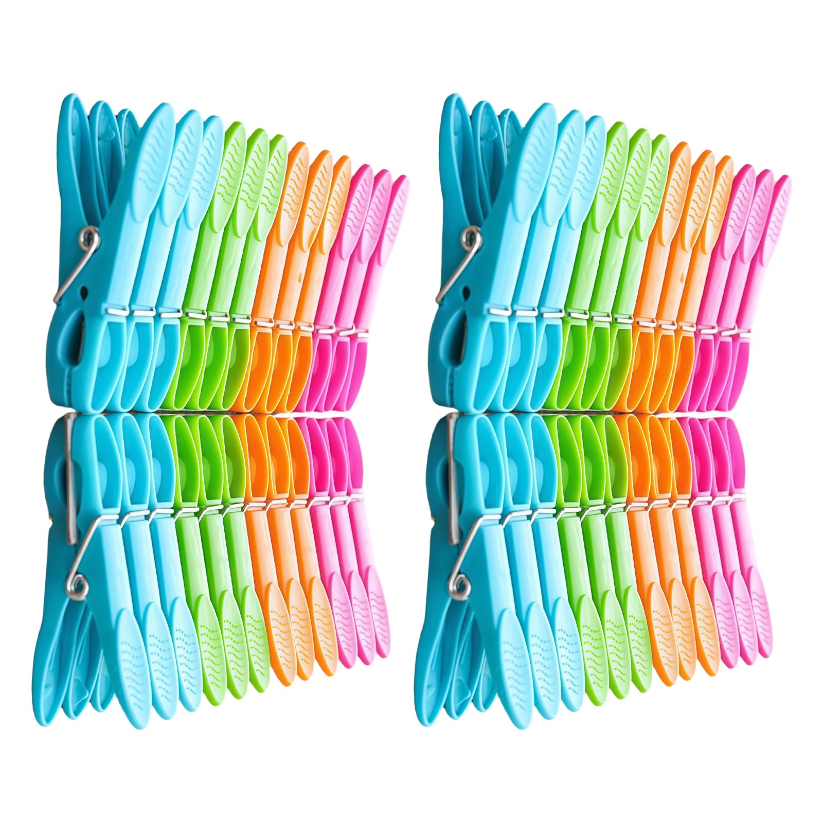 Xjdzineq Sturdy Clothespins Windproof Clip Assorted Color Portable Laundry Accessories Pegs