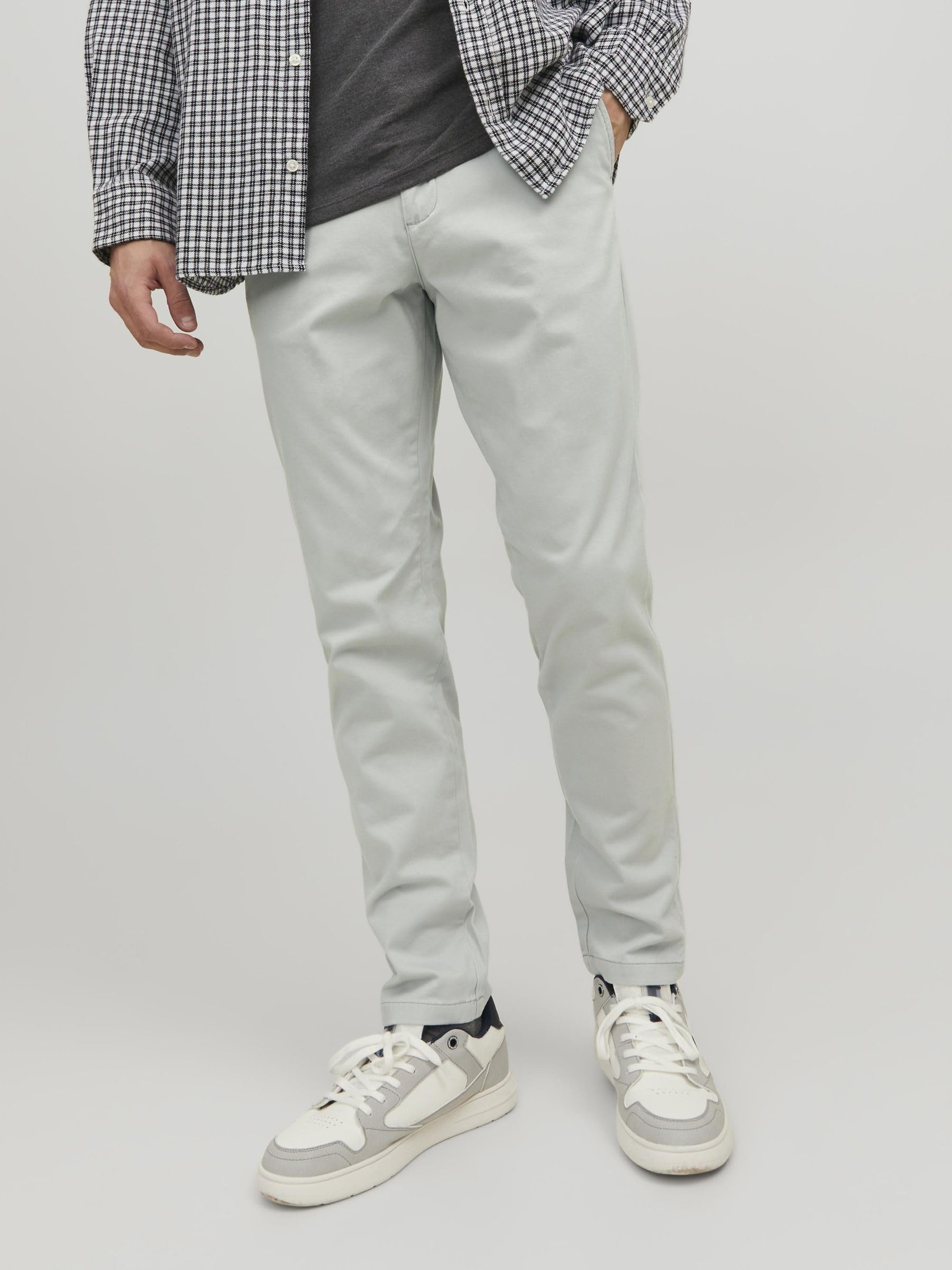 JACK & JONES Jpstmarco Jbowie Sa Noos - Spodnie chinosy Mężczyźni