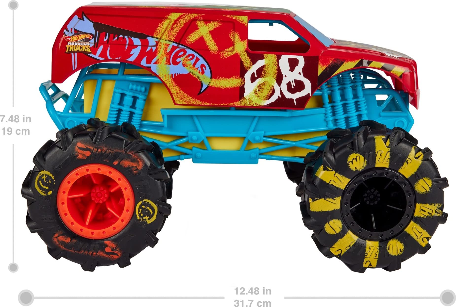 Amazon.co.jp: Hot Wheels RC Monster Trucks 1:15 - Demo Derby