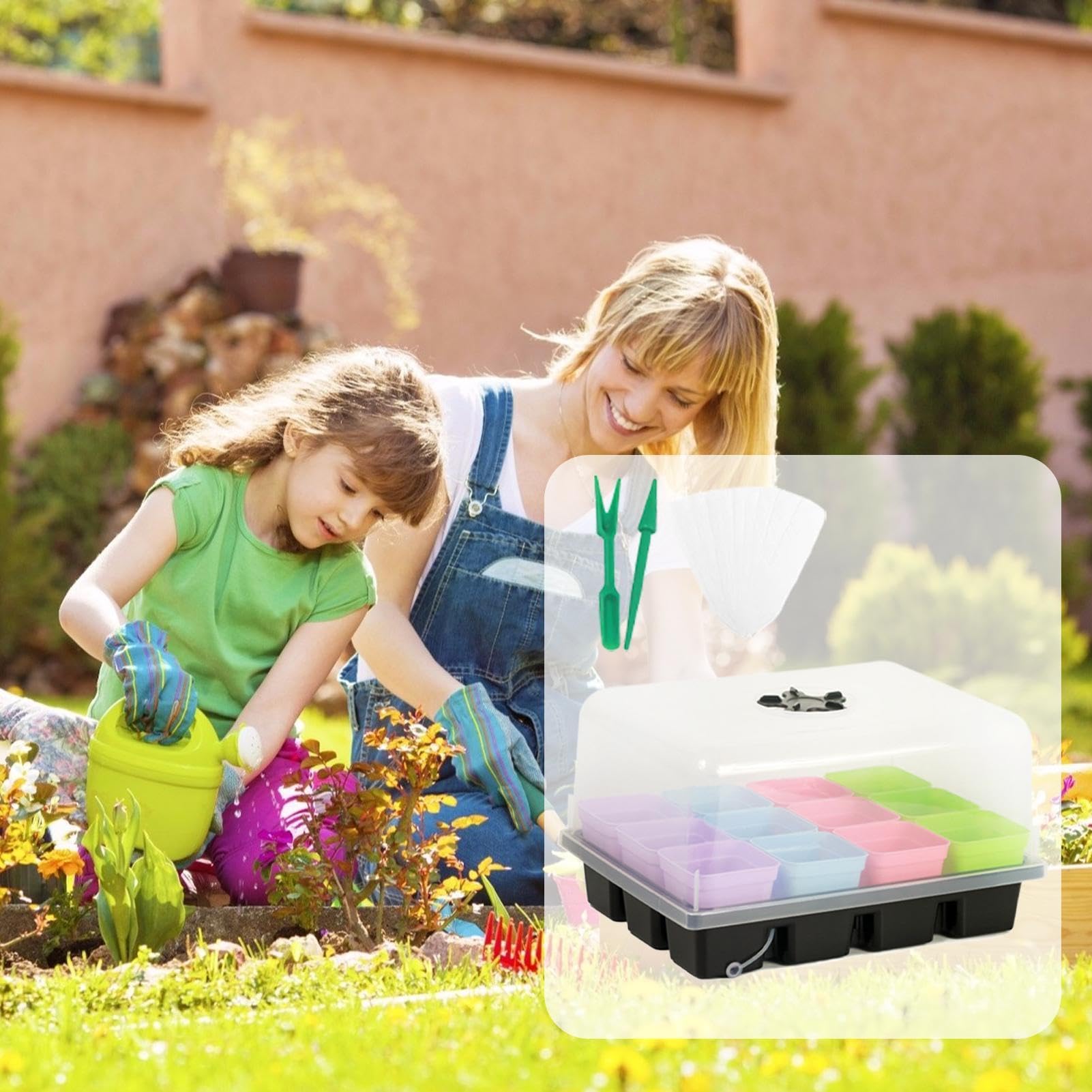 Kit per Germinazione Semi Set Piante Riutilizzabile