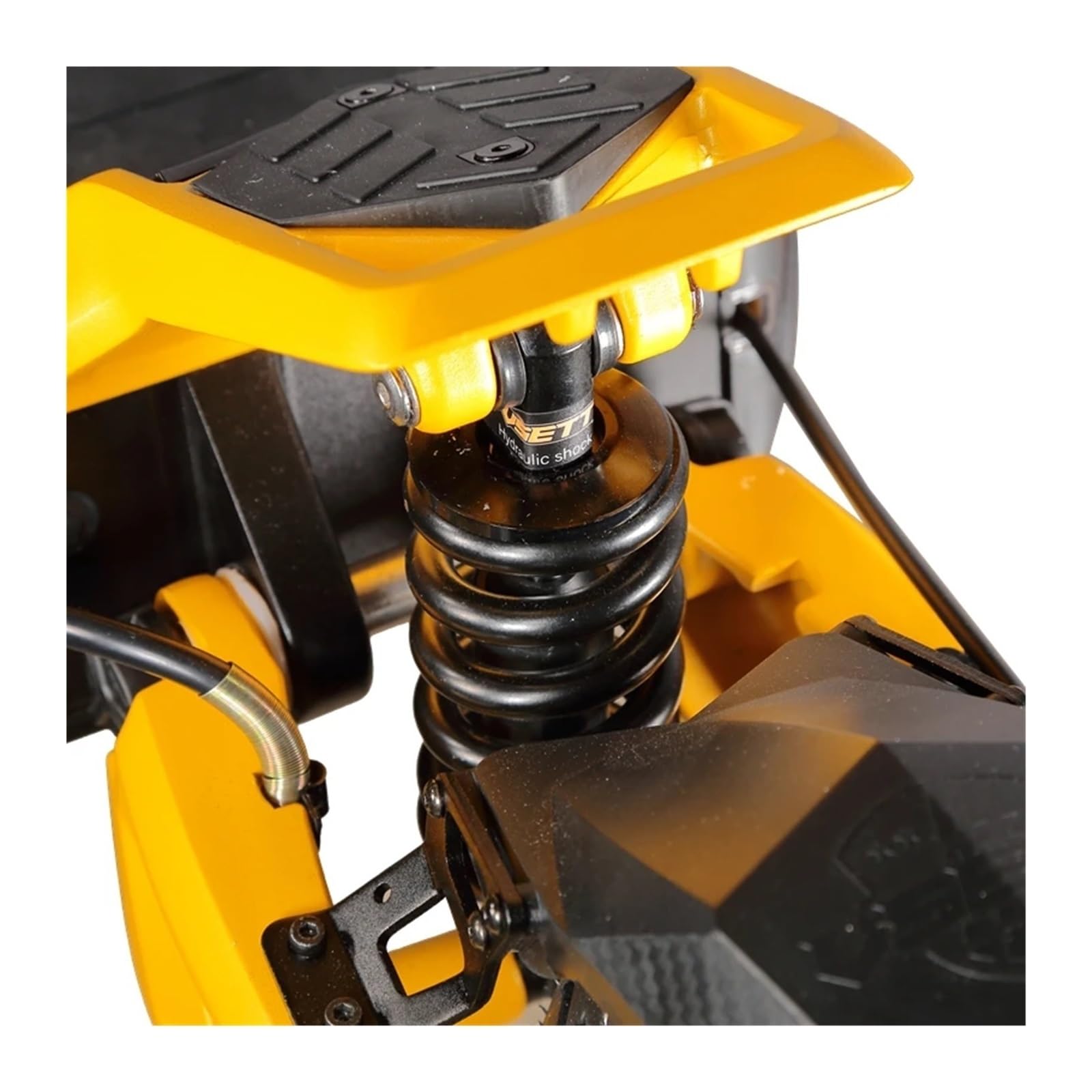 Muelle en Espiral de Scooter eléctrico y Amortiguador de Choque híbrido hidráulico 165 mm