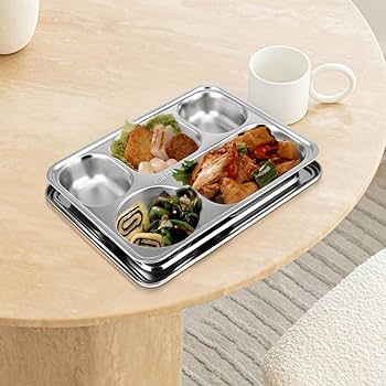 Amazon.co.jp: BESTOYARD ランチプレート ステンレス ワンプレート 蓋