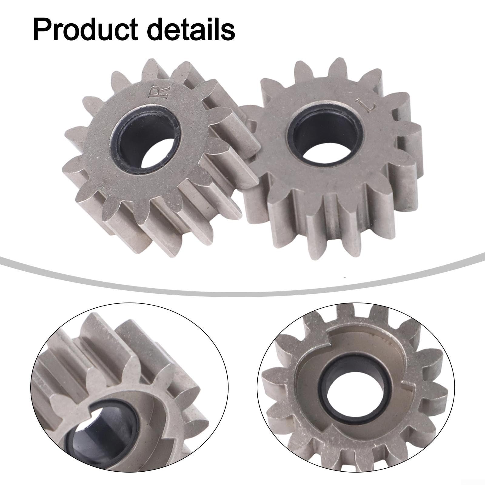 4 Stück Rasenmäher Antriebsritzel Kit 14 Zähne Metall Ritzel mit Antriebsstiften Passt für BRAST DAYE für Güde Für Hecht Für Rotenbach Modelle Ersatzteil für Garten