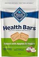 Vista 14 de Blue Buffalo Health Bars - Galletas crujientes para perros, golosinas horneadas al horno hechas con ingredientes naturales, plátanos y yogur, bolsa