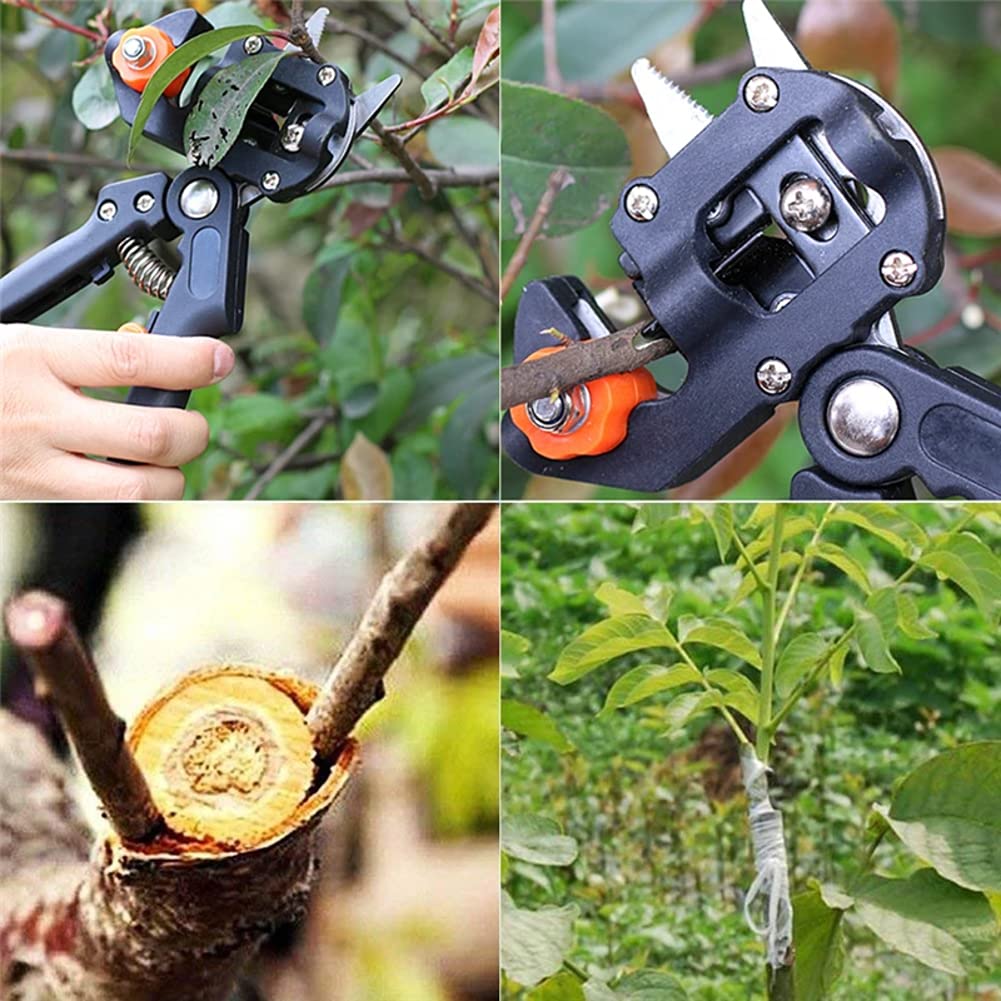 Potatore per innesto Attrezzo per innesto da Giardino Taglierina per Rami Professionale Secateur Cesoie per Piante da potatura Scatole Forbici per innesto per Alberi da frutto