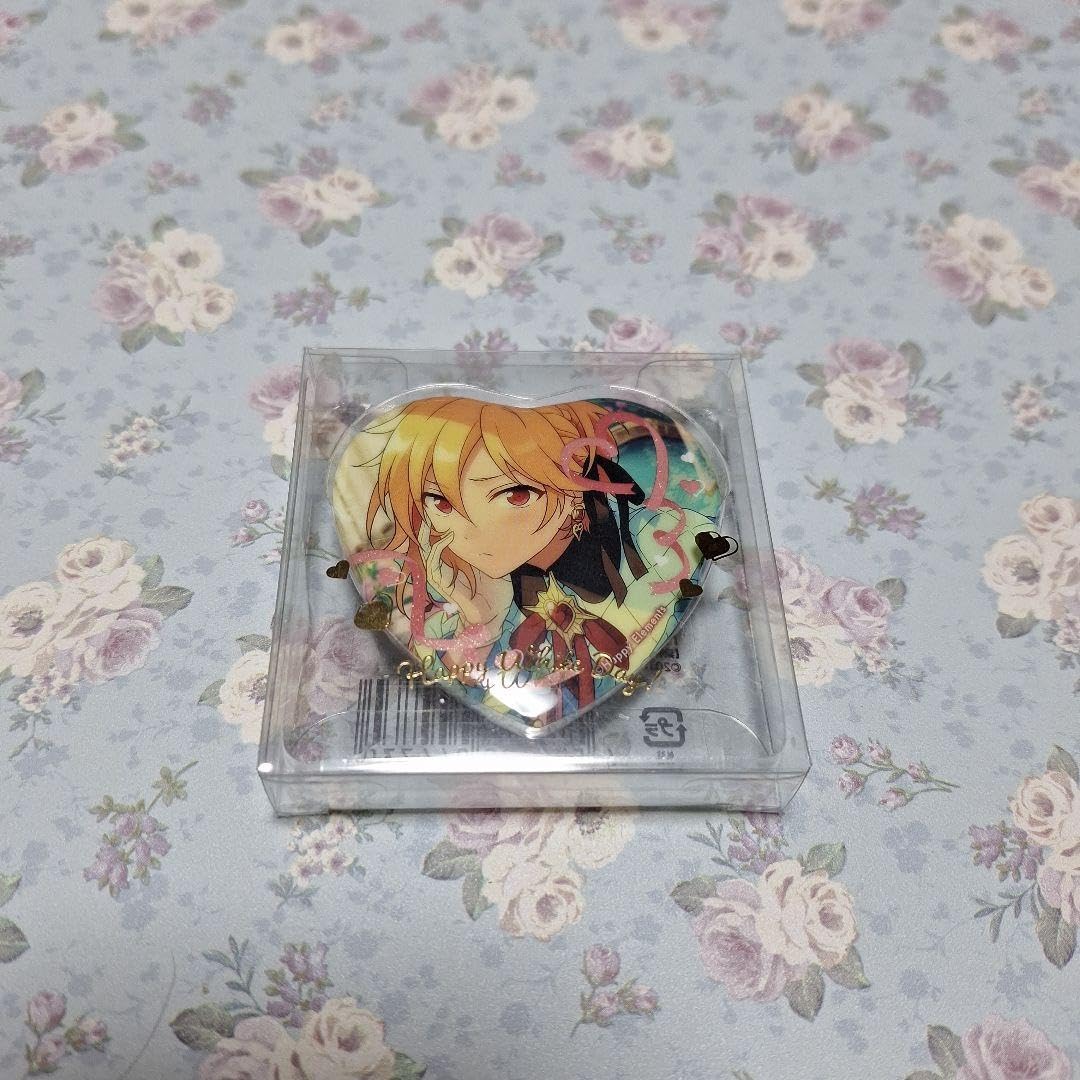 Amazon.co.jp: 仁兎なずな ホワイトデー ハート缶バッジ : おもちゃ