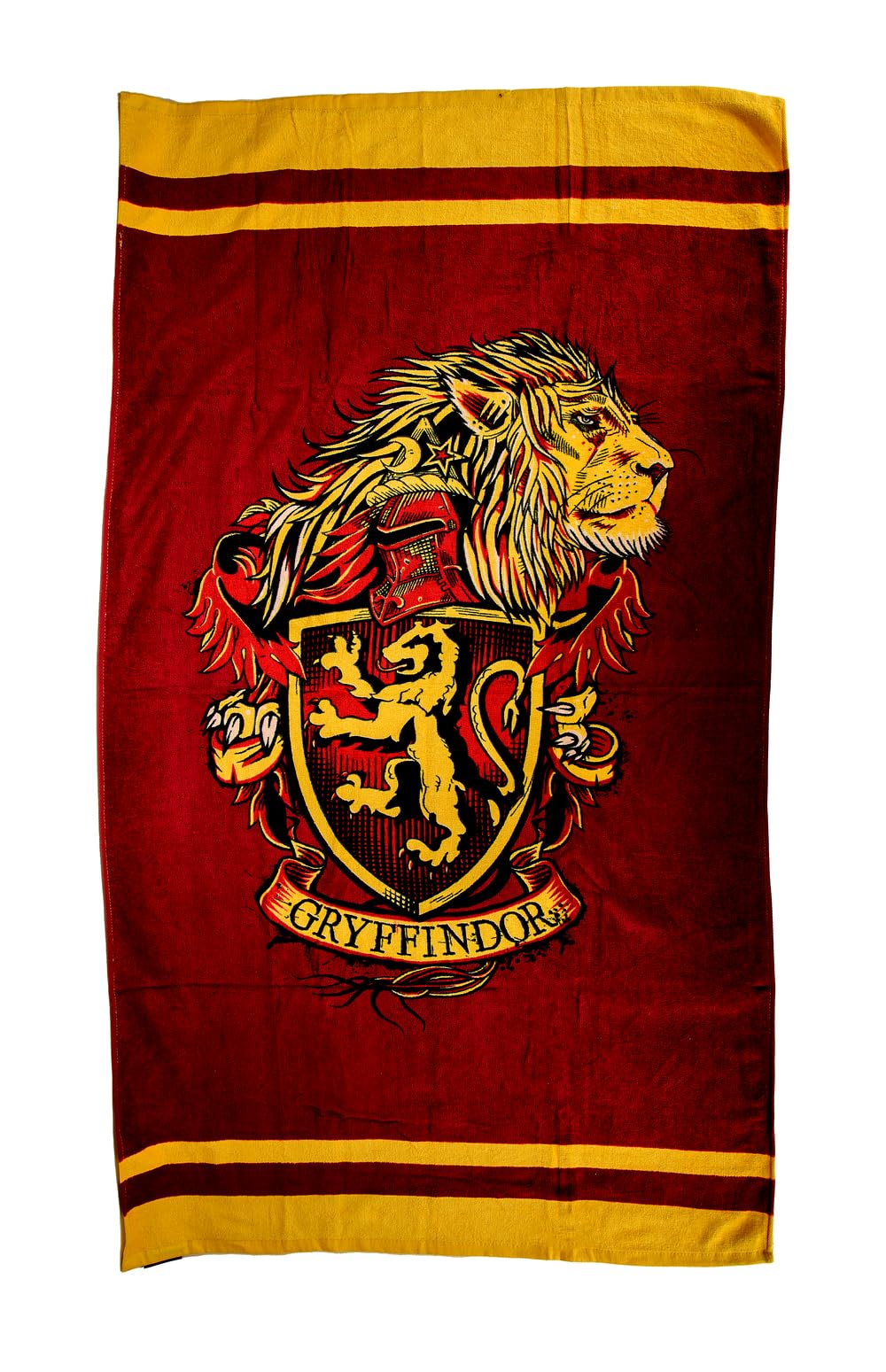 Groovy Uk Harry Potter Gryffindor Lion Bath Towel, Multicolour