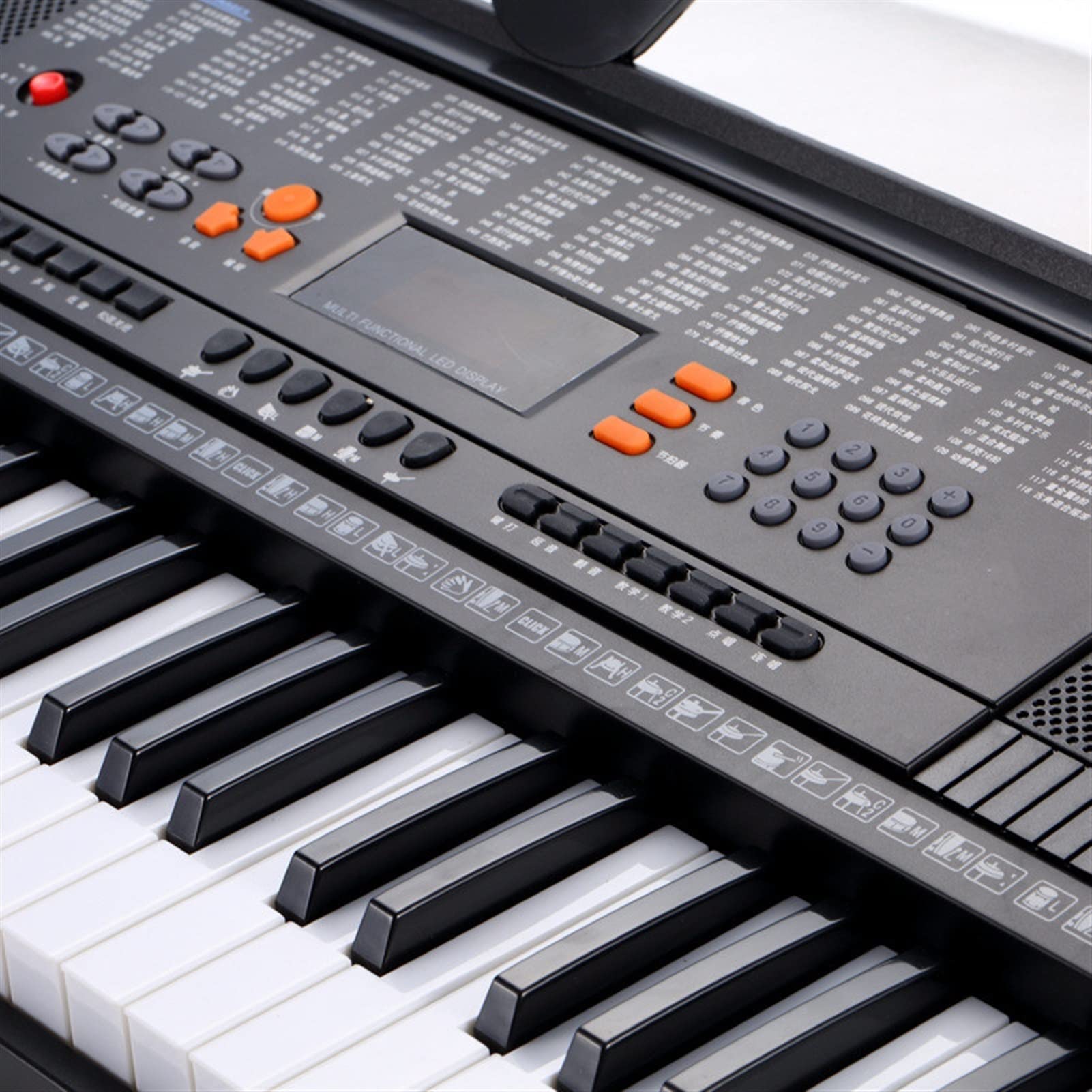 Teclado Piano Órgano Electrónico De Llave De Piano De 54 Teclas