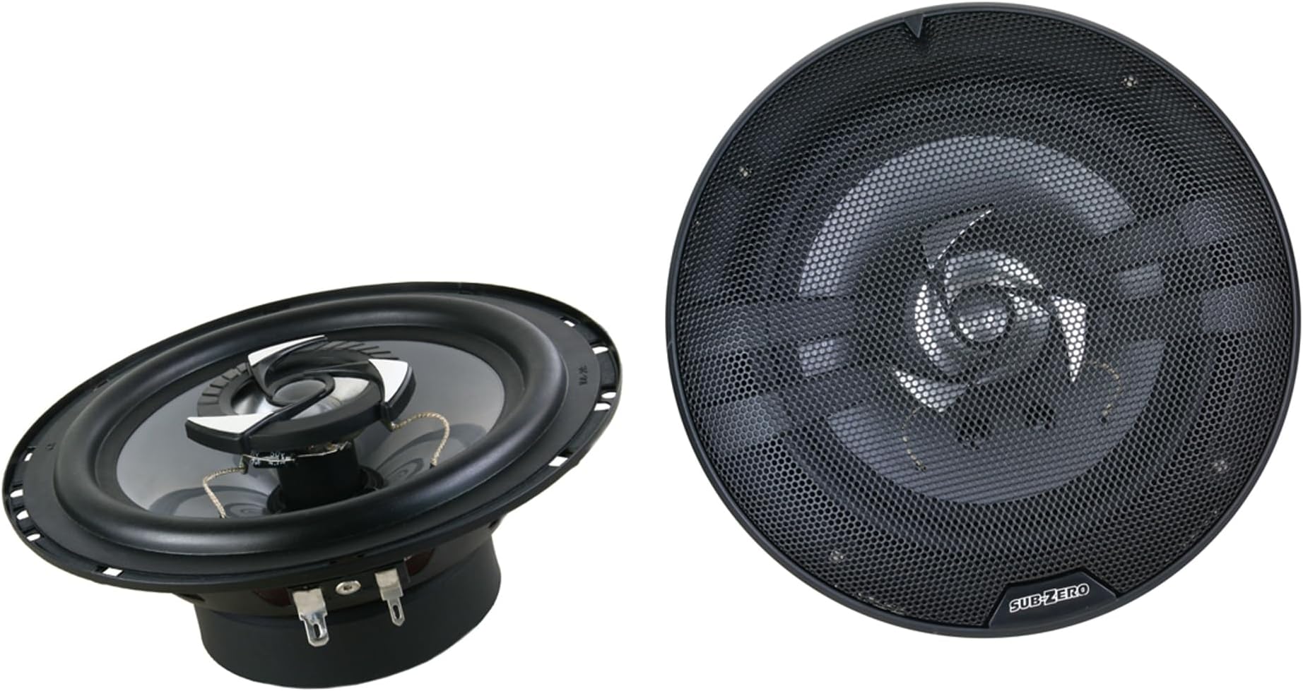 SUB ZERO Ice SS3327 Speakers, 6.5-inch Coaxial 220W - Black/grey