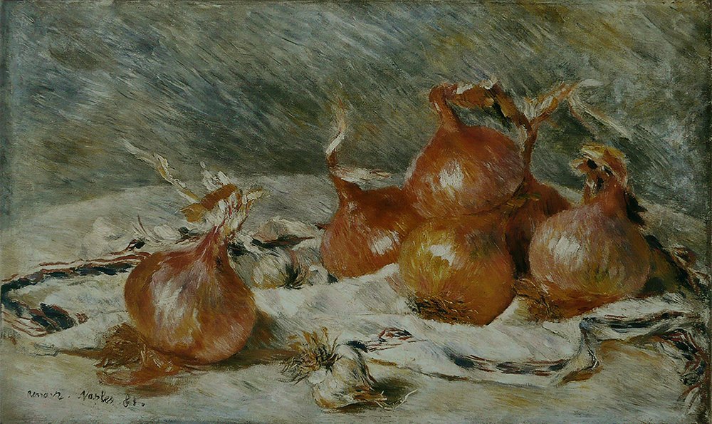 Impresión Mate Renoir Oignons de calidad artística superior en formato Medium 1