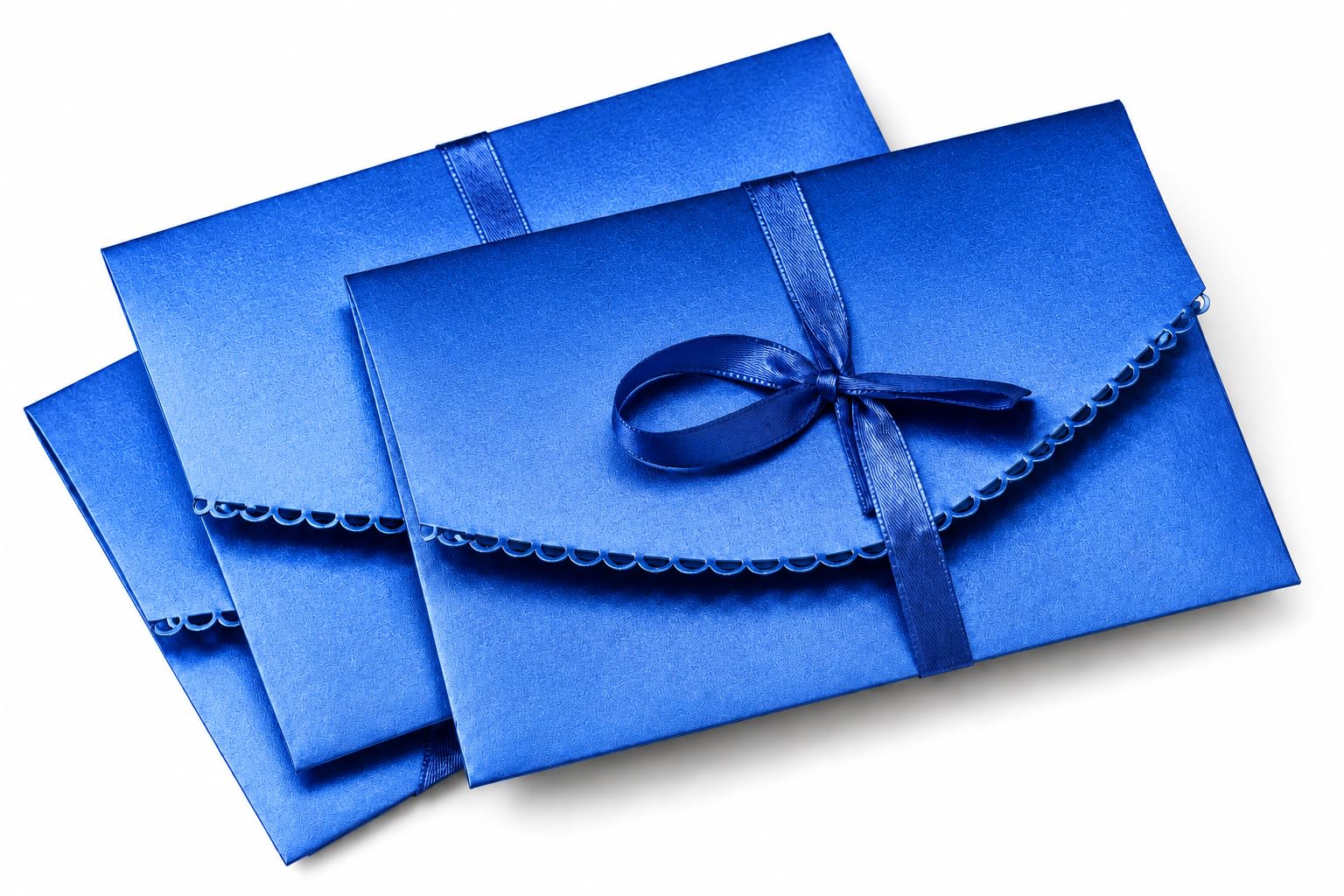 Unique Handmade Cute Mini Envelopes | Set of 10 Colorful Glitter, Decorative Paper Envelopes for Crafts, Invitations, Gift Cards & Letters | Metallic Blue-image-29