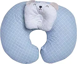 Papi Textil Almofada De Amamentação C/Travesseiro Papi Friends 62 Cm X 50Cm Contem 02 Peças