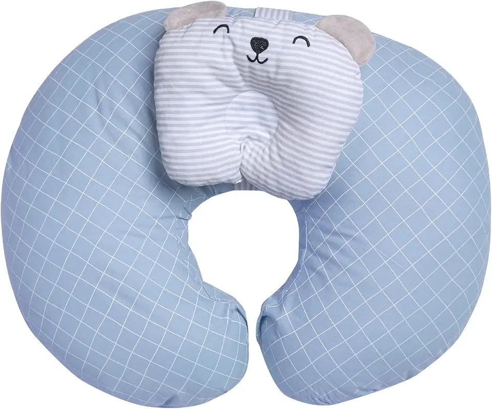 Papi Textil Almofada De Amamentação C/Travesseiro Papi Friends 62 Cm X 50Cm Contem 02 Peças