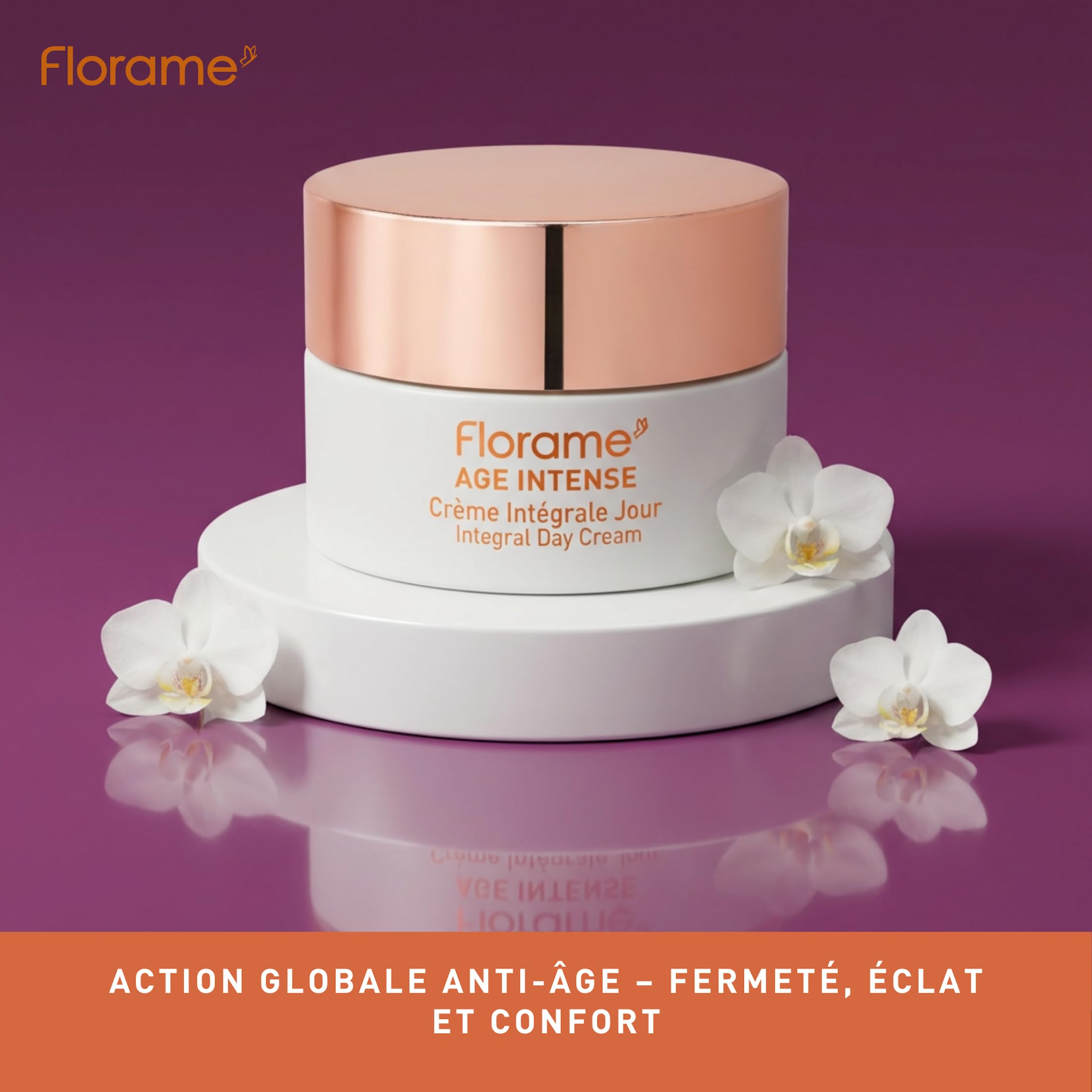 Florame Crème Intégrale Jour Age Intense 50 ml - Soin Global Anti-Âge