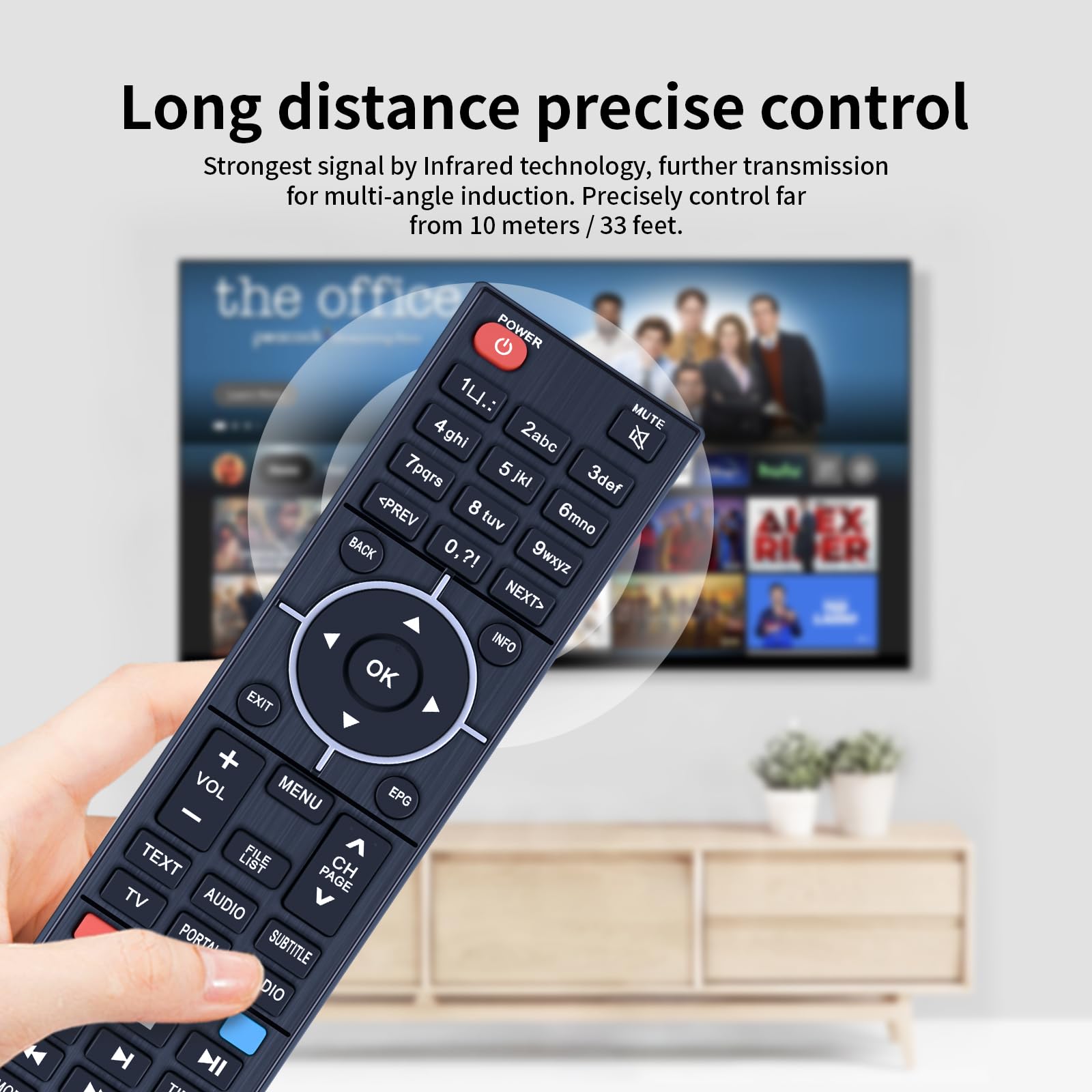 Yoking ZGEMMA H1 Telecomando per Zgemma Star H5 / H5.2S / HS / H2S / H2H