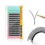 NAGARAKU yy Eyelash Extensions Supplies y lash 0.07mm DD curl 14mm Premade Fans 4D Russian Volume Y Shape Faux Mink Matte 12 rows Cluster pre Fanned Eye Lashes