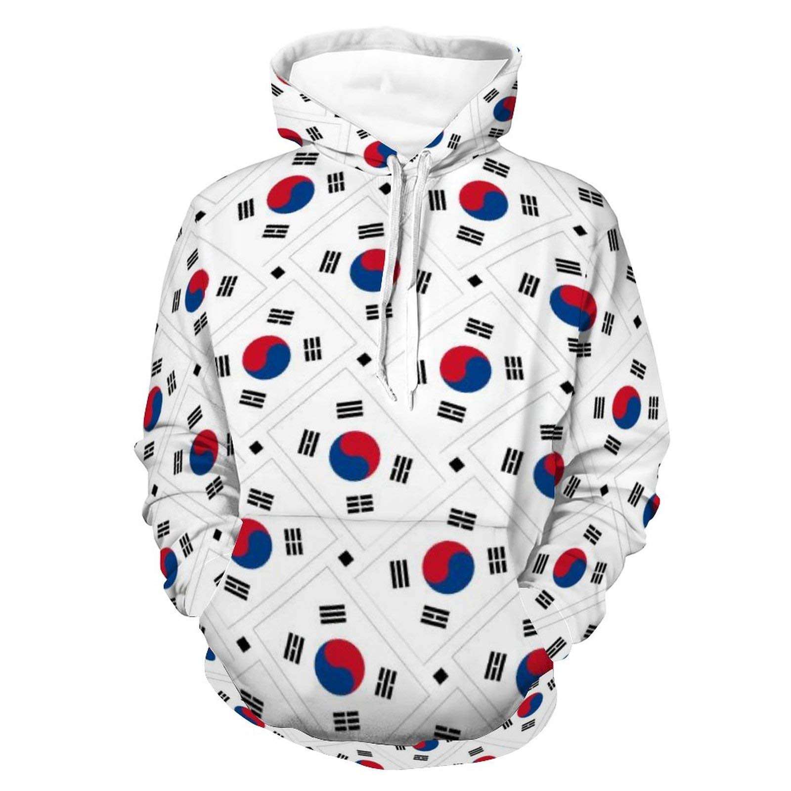 AERICKON Women Men Hoodies 3D Print Unisex Fashion Hooded Sweatshirts Casual Autumn Outfit with Pocket for Jogging Holiday