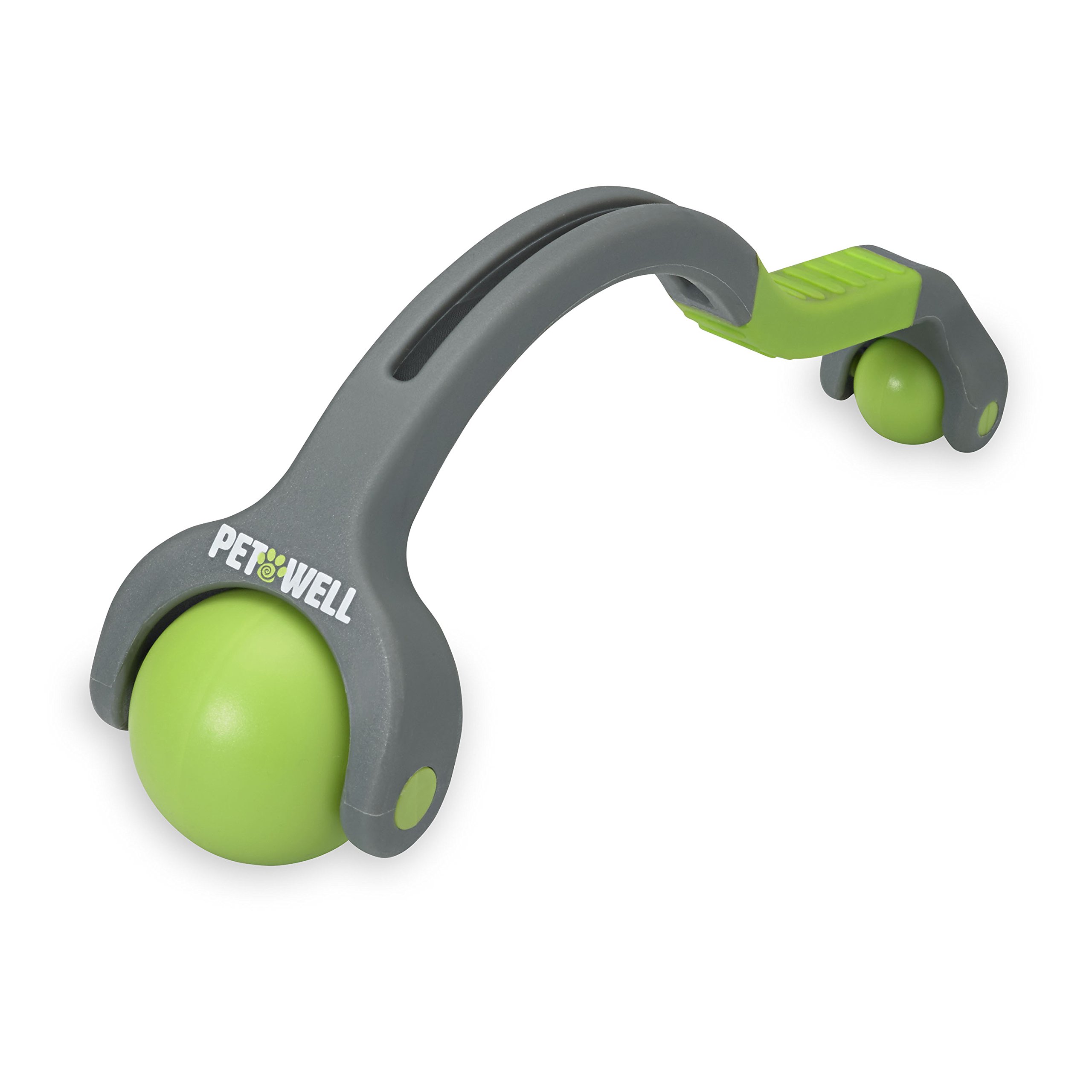 PetWellDual Point Handheld Massage Roller for All Size Pets (Dogs, Cats)