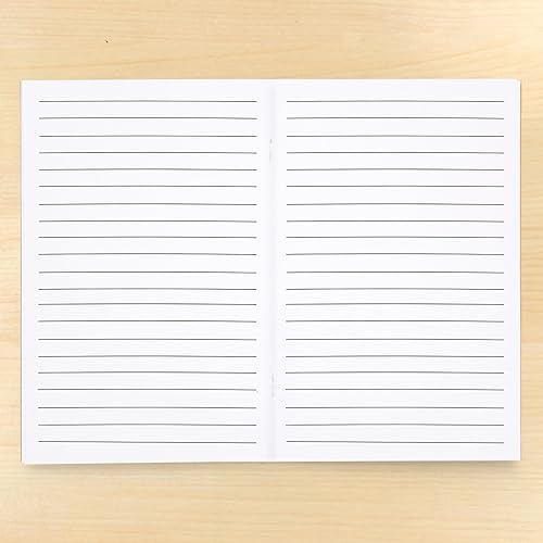 Miniatura 7 de Paquete de 24 diarios de papel kraft forrado, 48 páginas cada uno, cuadernos de papel A5 de 5.5 x 8.5 pulgadas a granel para estudiantes, escritura,