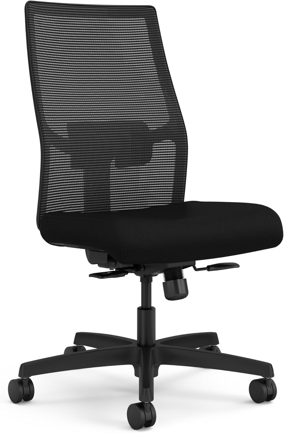 Ignition Flex Armless Desk Chair with Casters