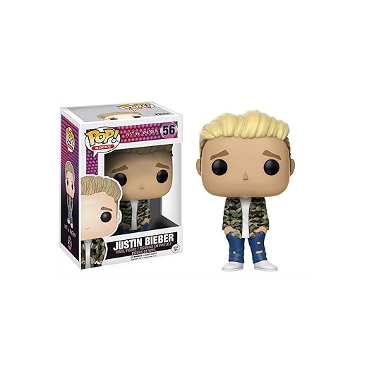 Funko Pop Rocks: Music - Justin Bieber Toy Figure