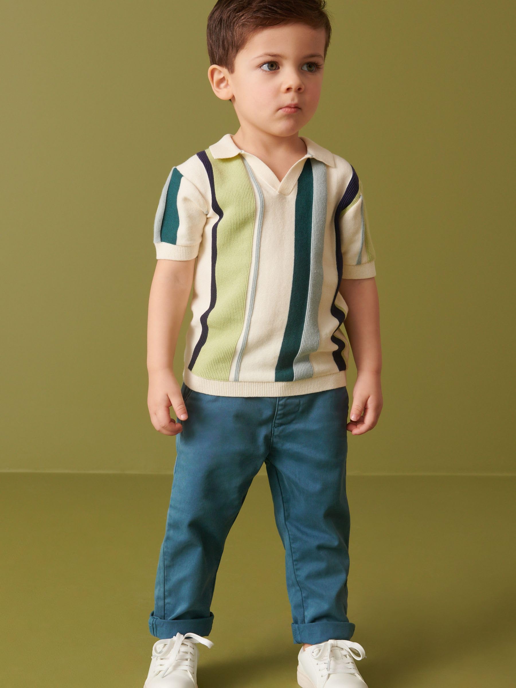 NEXT Garçon Pantalon Chino Stretch