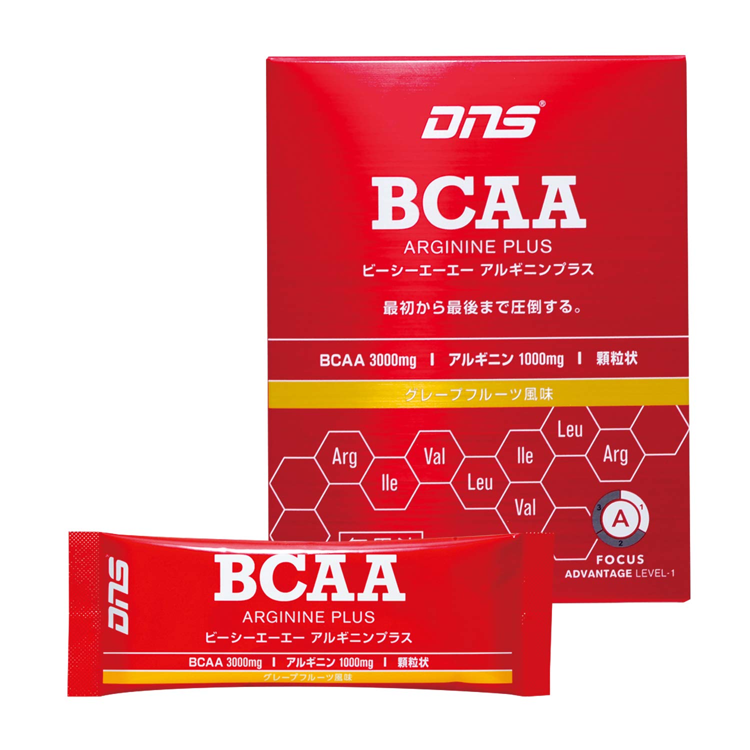 DNS - DNS BCAA グレープフルーツ風味　2つセット Amazon.co.jp: DNS BCAA アルギニン プラス 粉末