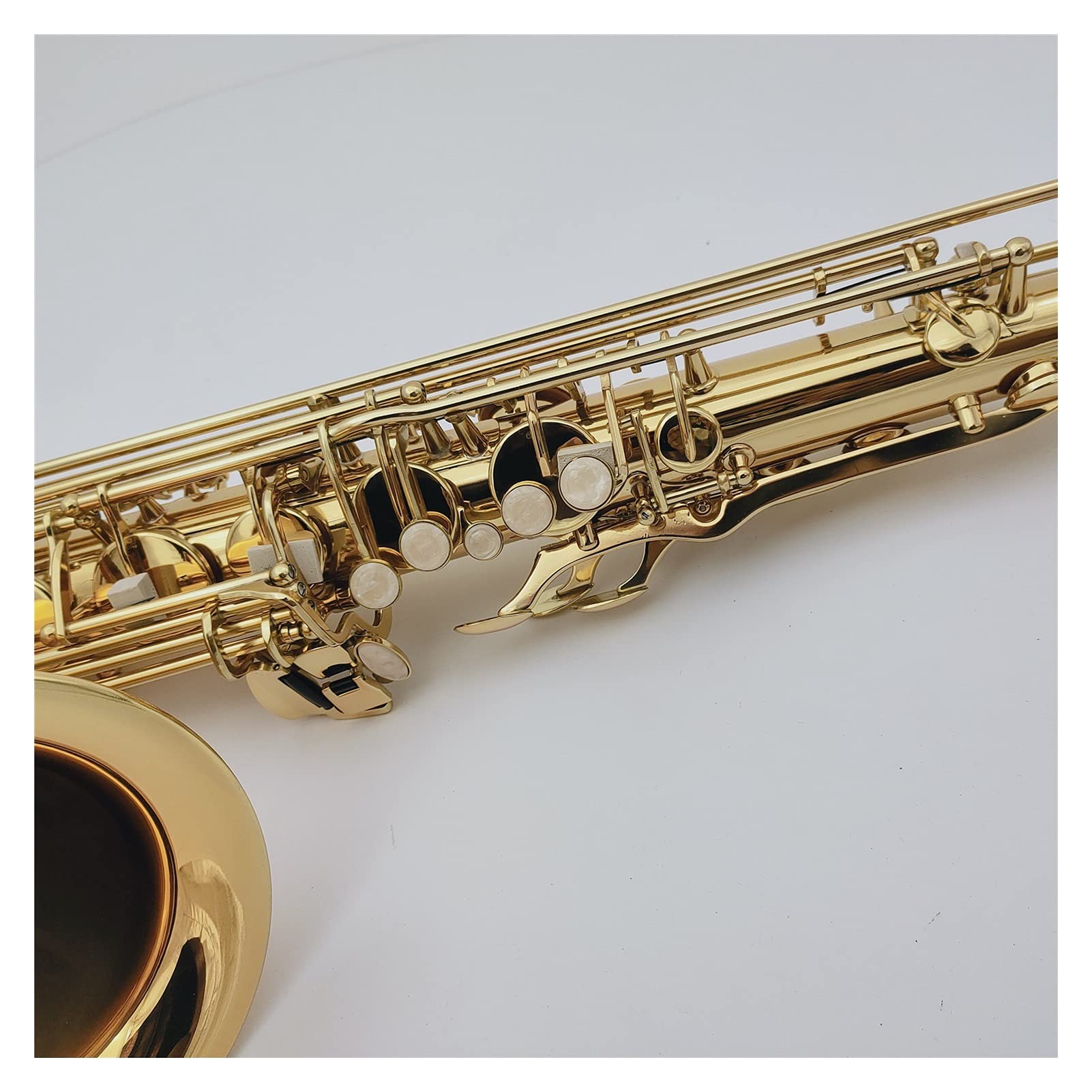 Strumento Musical della Lacca in Ottone del Sassofono del Sassofono del Tenore con Gli Accessori del Caso Sassofono Studenti