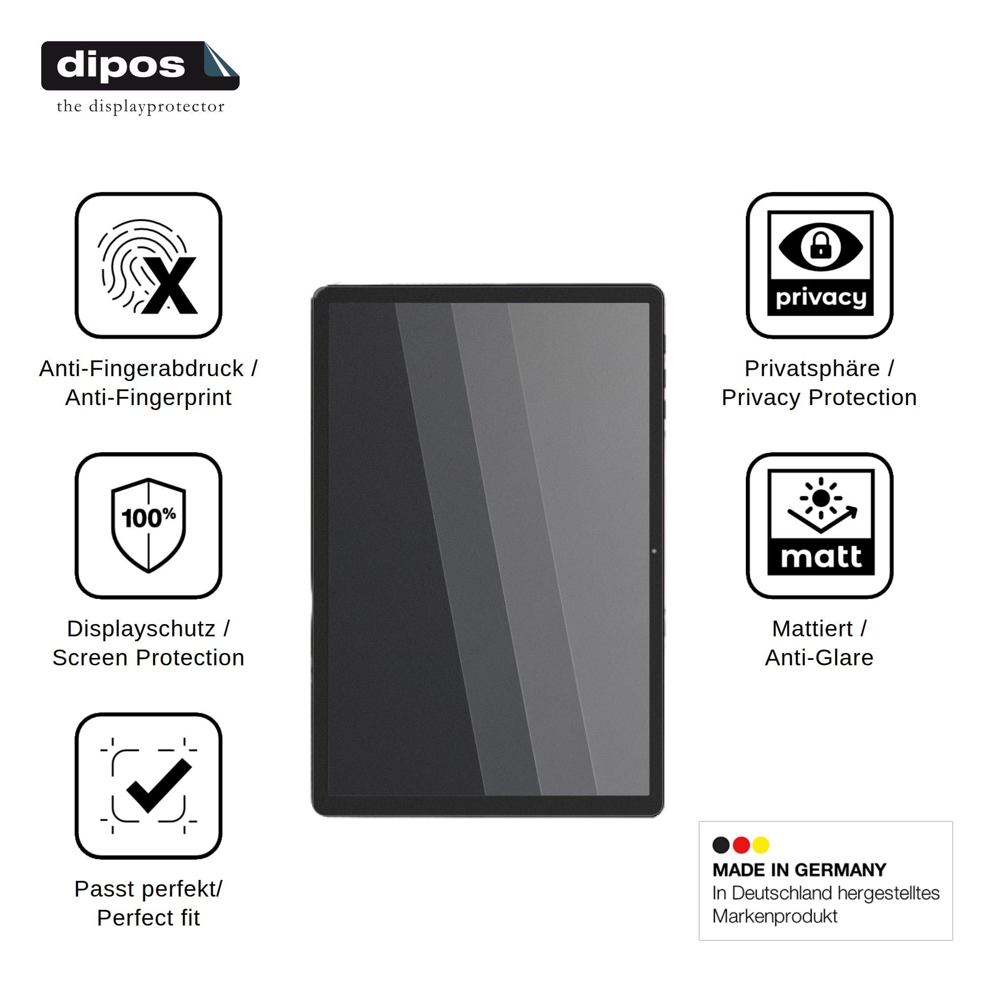 dipos Protector de Pantalla Antiespía para Zentality C-750